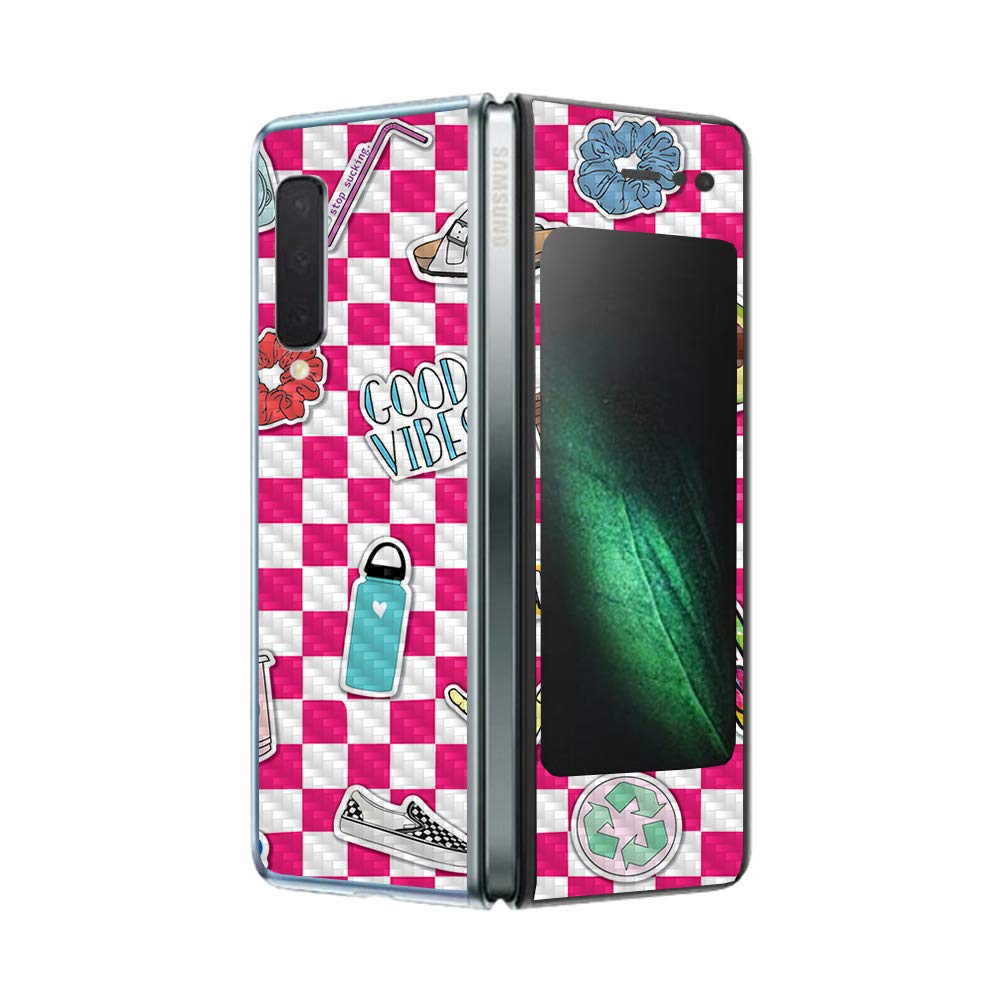 Carbon Fiber Skin for Samsung Galaxy Fold - Durable & Easy to Apply | Perfect for Work & Travel