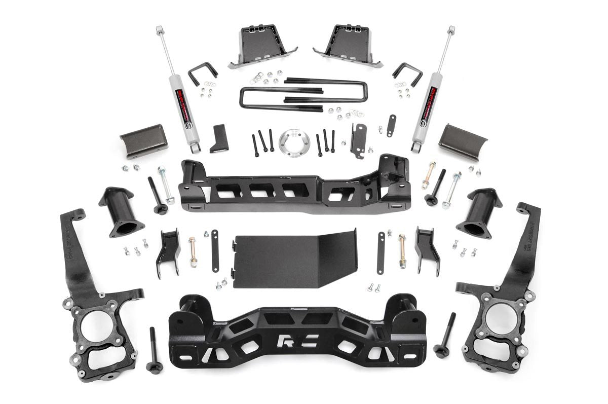 4 Inch Lift Kit for Ford F-150 4WD (2011-2014) | Heavy Duty Suspension Upgrade | Off-Road & Truck Performance Enhancement