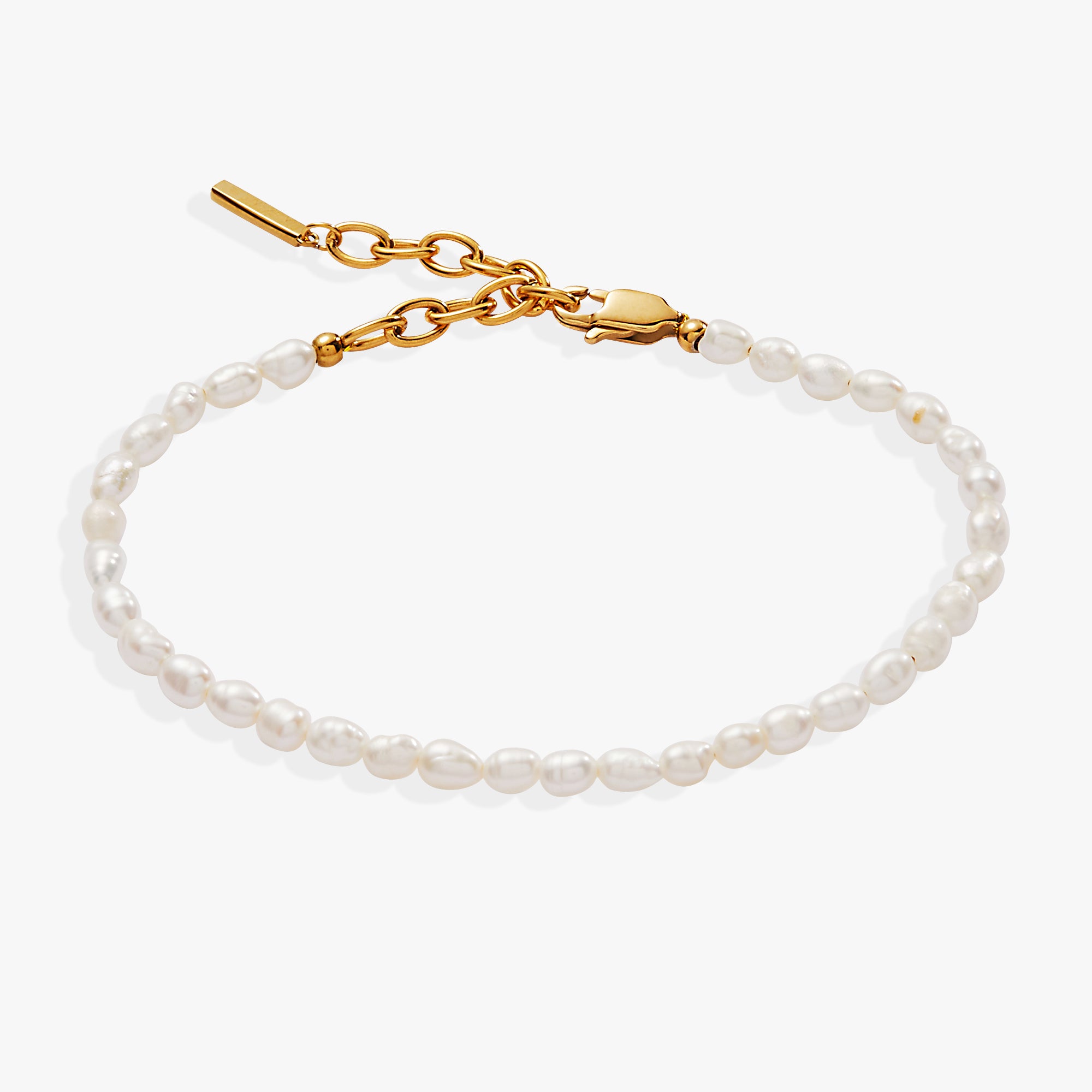 Elegant Freshwater Pearl Bracelet for Women - Handmade Natural Pearls Jewelry Gift for Wedding, Anniversary & Special Occasions