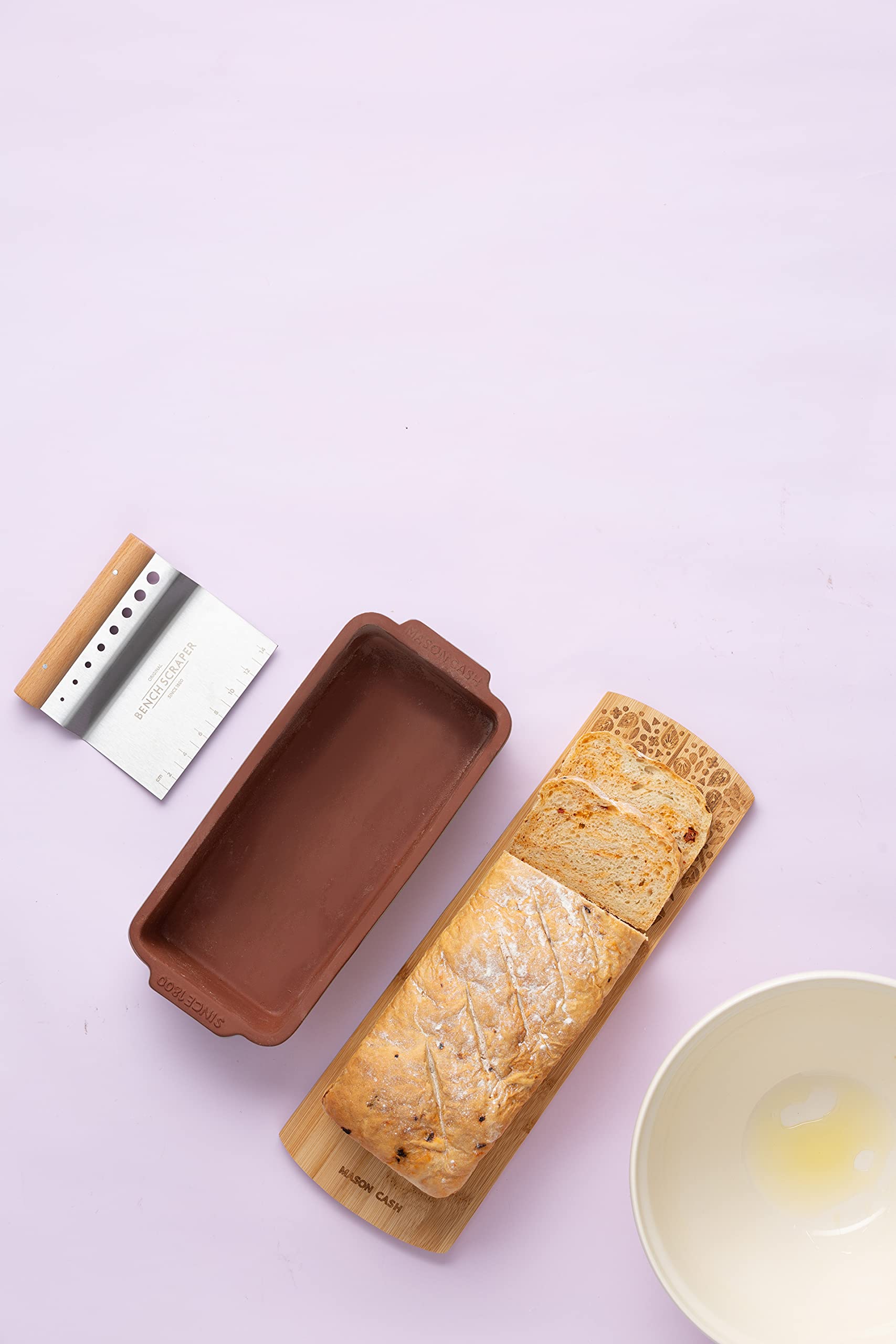 Mason Cash Innovative Bread Baking Bowl – Premium Ceramic Dough Mixing & Proofing Bowl for Homemade Bread, Artisan Loaves & Sourdough – Perfect for Bakers & Home Cooks