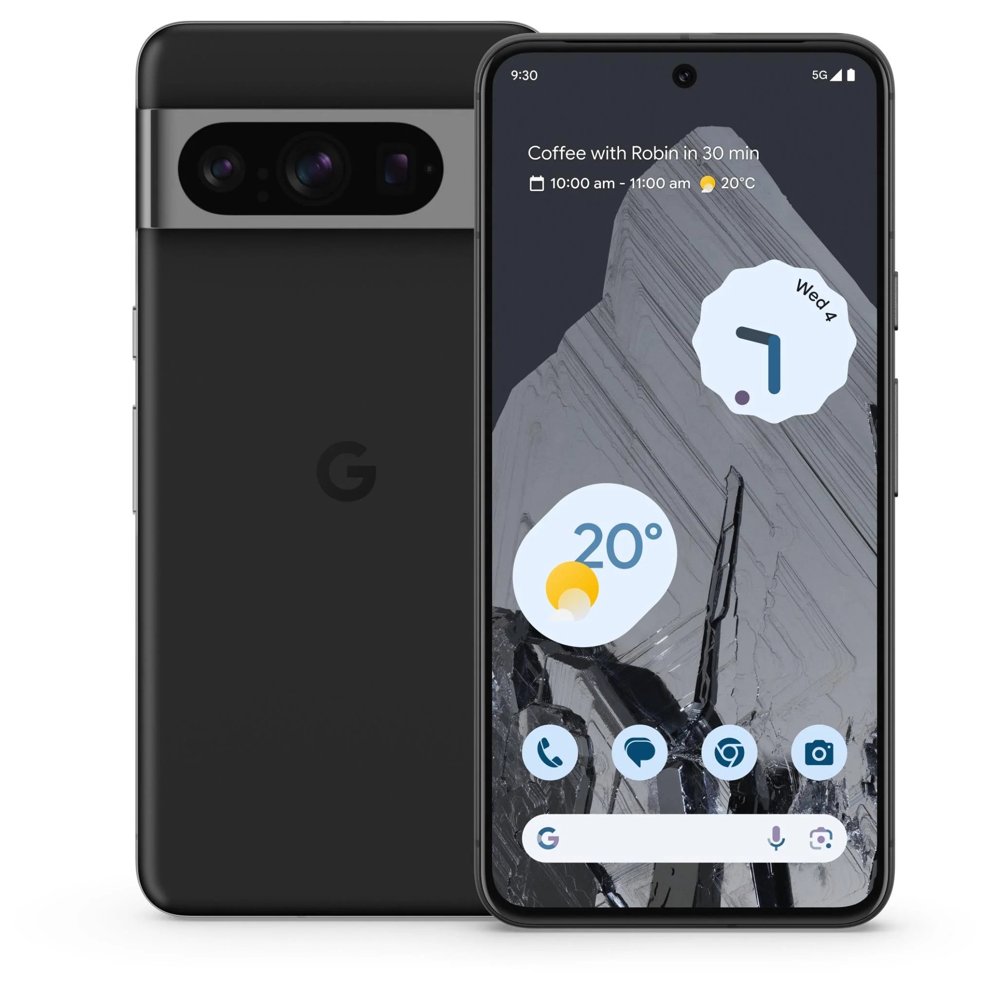 Google Pixel 8 Pro 128GB Smartphone - Unlocked Android Phone with Advanced Camera, Fast Charging & Long Battery Life - Perfect for Photography, Gaming & Productivity