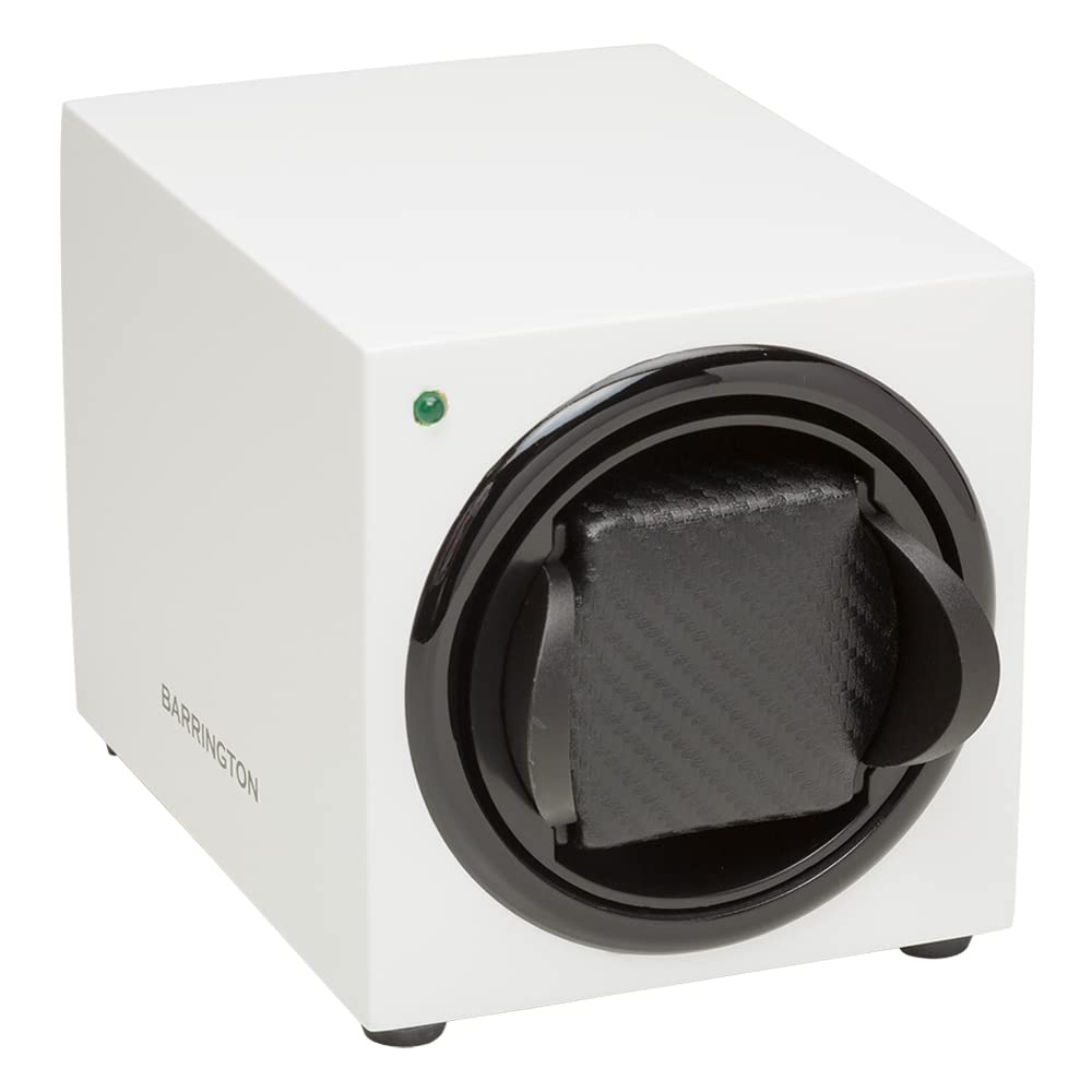Barrington Automatic Watch Winder for 1 Watch - Compact & Battery Powered for Travel & Storage