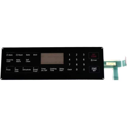 ClimaTek Upgraded Samsung Oven Range Membrane Switch Replacement - DG34-00027B | Compatible with Samsung Electric Stoves & Ovens for Smooth Cooking Experience