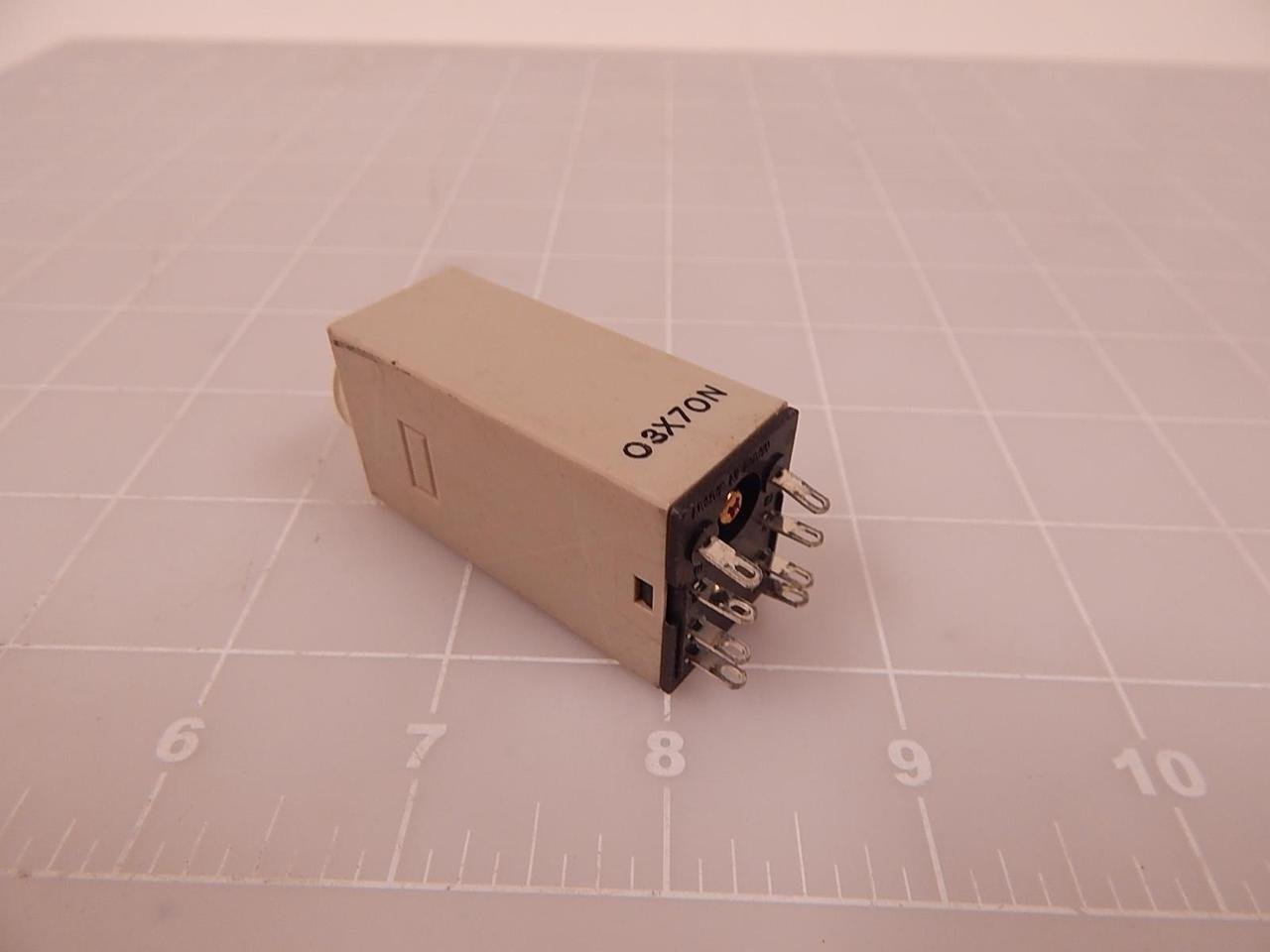 Omron H3Y-2 Timer Relay - Industrial Automation & Control Replacement Part for Machinery & Equipment