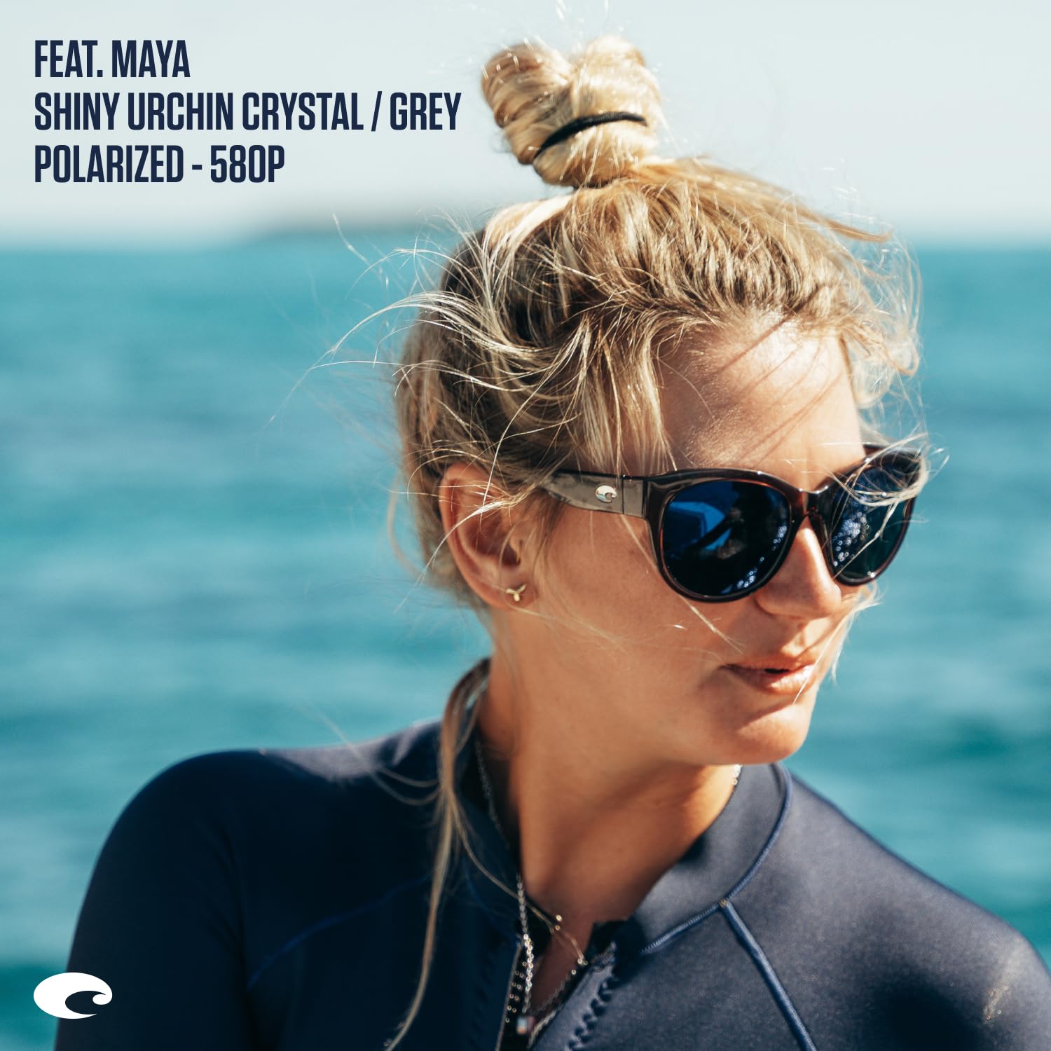 Costa Del Mar Women's Maya Polarized Sunglasses - UV Protection, Stylish & Lightweight for Outdoor Activities, Beach, Driving & Travel