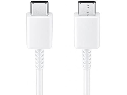 Samsung Galaxy A53 5G 25W Super Fast Charger - USB C Wall Charger & Braided Cable for Galaxy A53/A55/A35 - Fast Charging Adapter for Home, Office & Travel