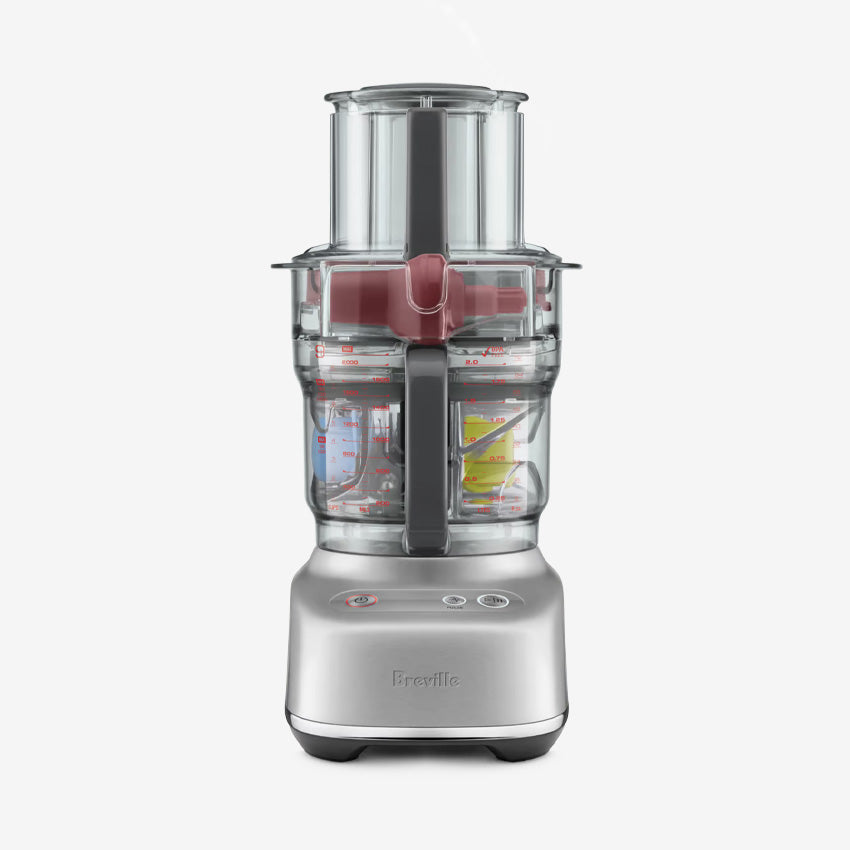 Breville Paradice 9-Cup Food Processor – Powerful Kitchen Appliance for Chopping, Slicing & Shredding – Perfect for Meal Prep, Baking & Healthy Cooking