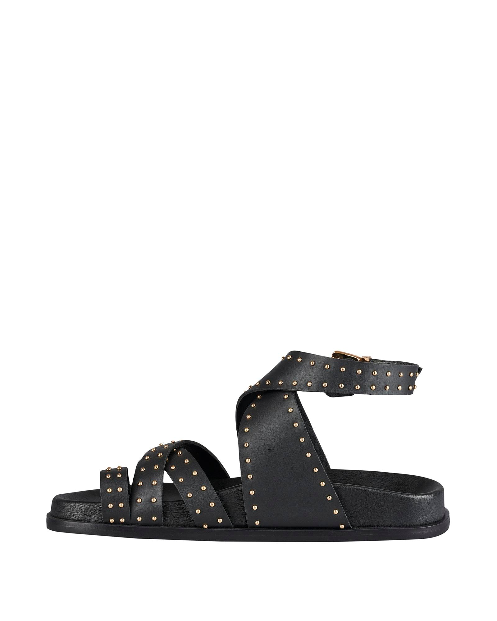 Premium Vesper Footbed Sandals - Black & Gold Orthopedic Arch Support for Women & Men - Perfect for Beach, Pool, Travel & Everyday Comfort