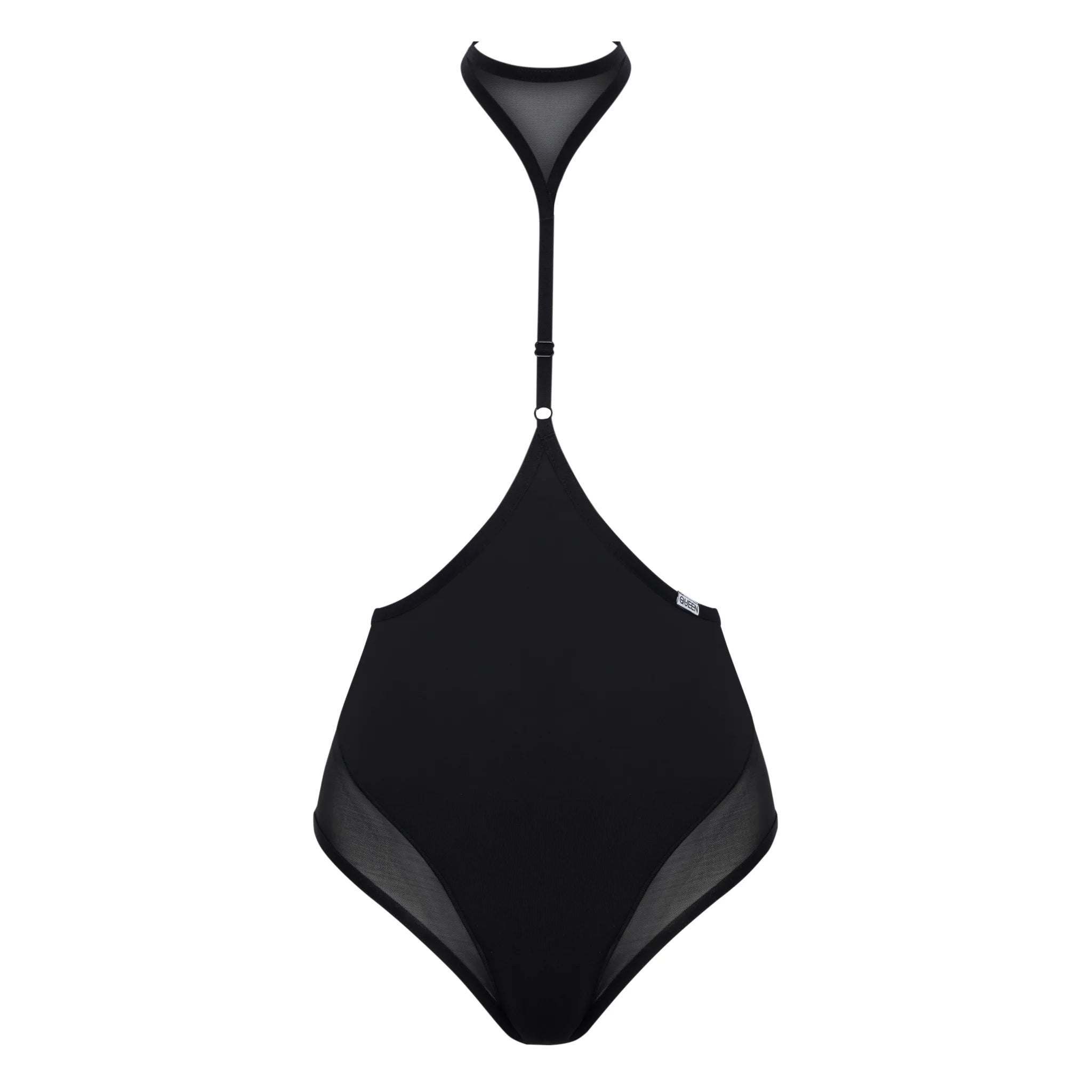 Sexy Ultra High Waist Thong Panties with Choker - Perfect for Lingerie, Role Play & Sensual Nights