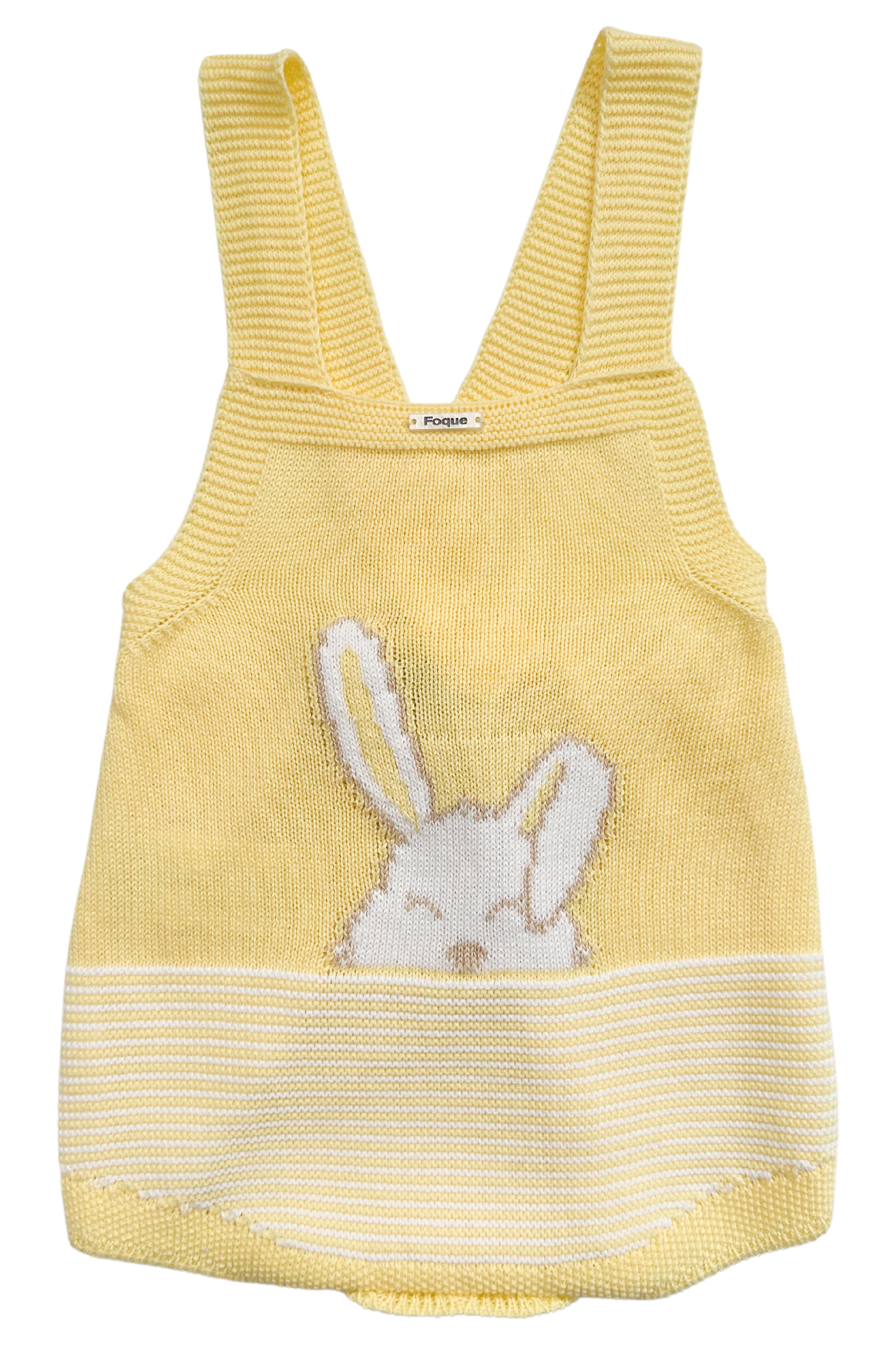 Suri Knit Bunny Romper - Soft Cotton Baby Jumpsuit for Girls & Boys | Perfect for Easter, Photoshoots & Playtime