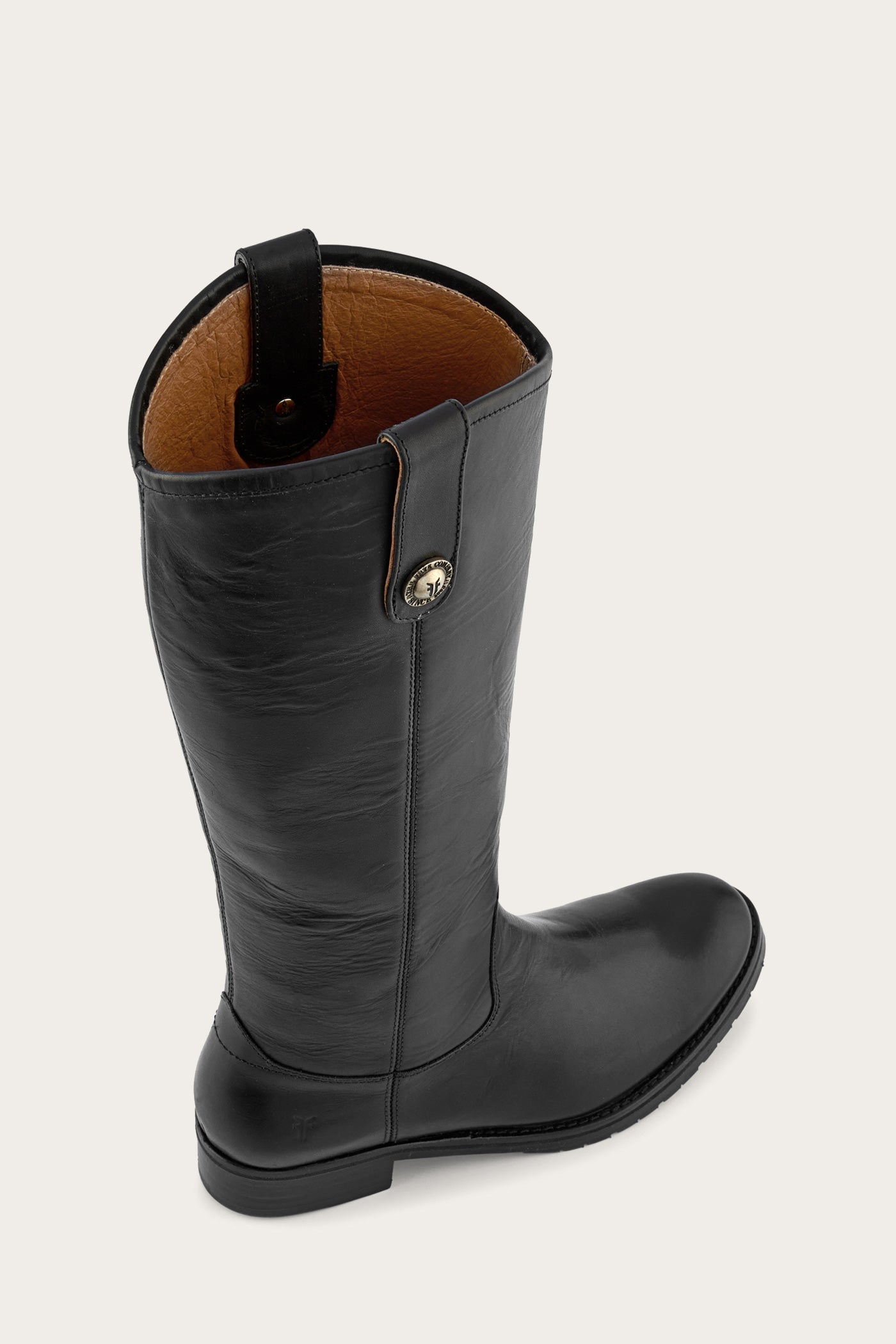 Vintage Melissa Double Sole Button Lug Tall Boots - Eco-Friendly Pre-Loved Women's Fashion for Fall & Winter Outfits
