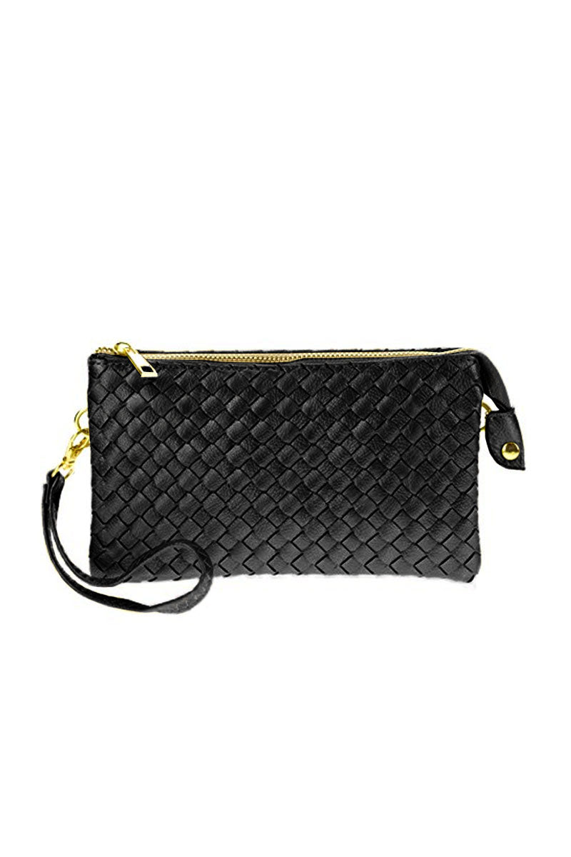 Stylish Woven Crossbody Bag for Women - Lightweight & Durable Handbag with Adjustable Strap - Perfect for Travel, Shopping & Everyday Use