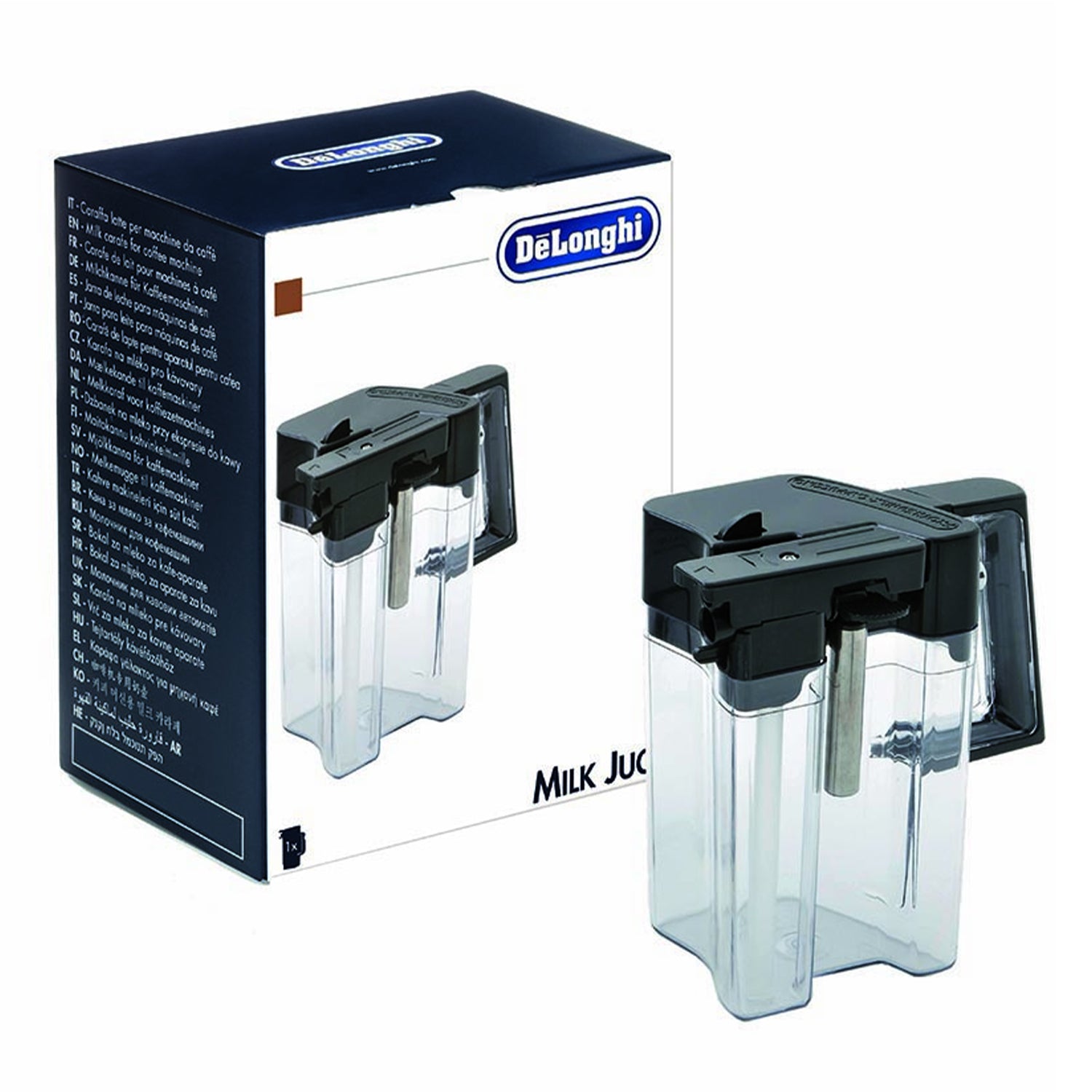 DeLonghi Mag Series Milk Frother Jug 5513211621 - Perfect for Lattes, Cappuccinos & Hot Chocolate at Home