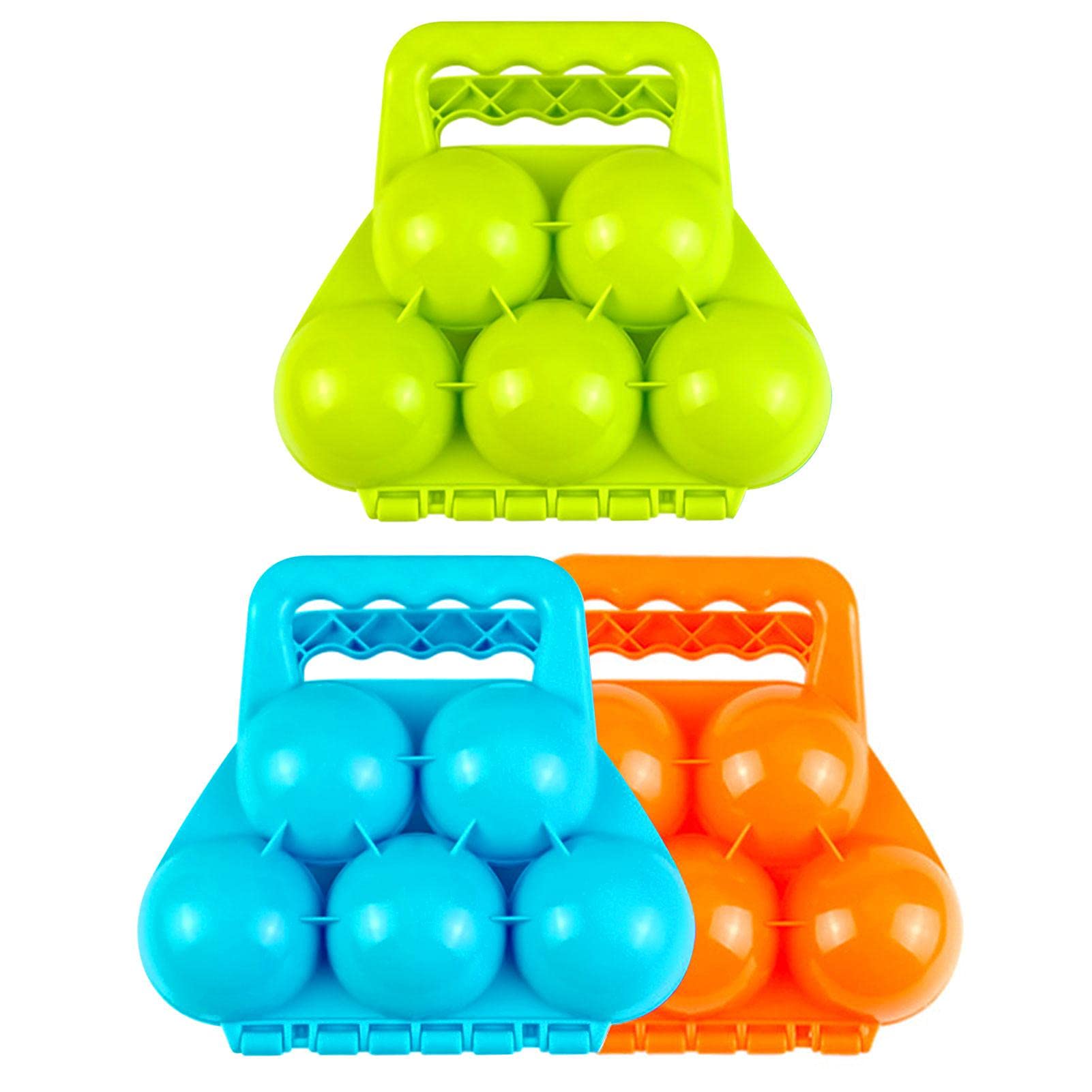 Snowball Maker Kit for Kids - Winter Snowball Clip Tool & Outdoor Snow Toys for Snowball Fights, Beach Sand Play & Fun Winter Activities