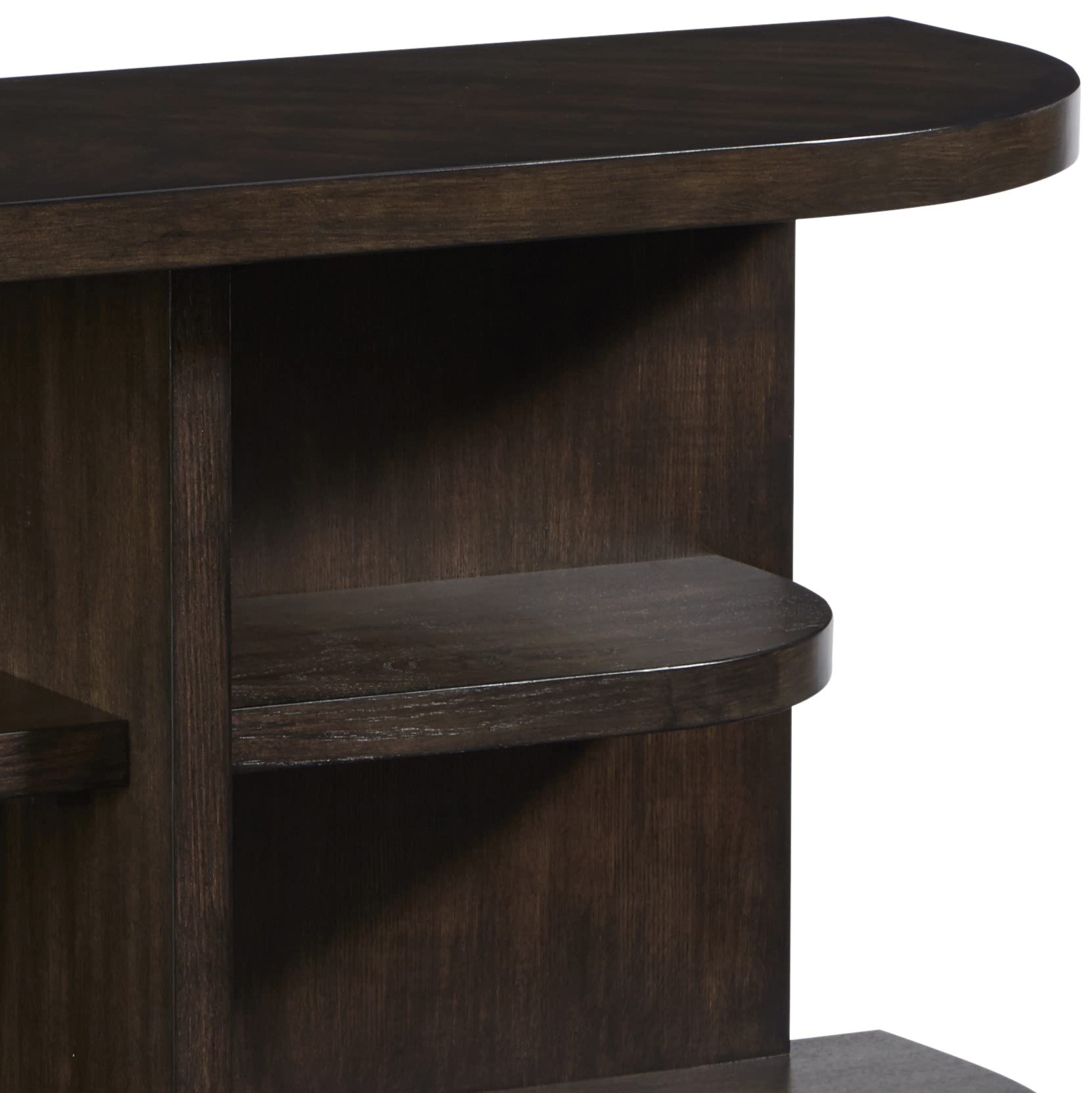 Progressive Furniture Augustine Sofa Console Table - Sepia Brown Finish for Living Room, Entryway & Hallway Decor