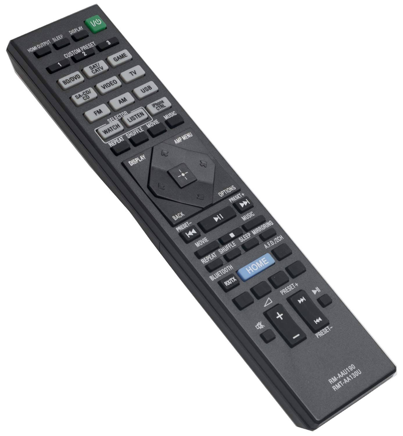 Original Remote Control Replacement for Sony AV Receiver STR-DH550 STR-DH750 Home Theater System - Compatible with STRDH550 STRDH750 Models - Perfect for Home Entertainment & Movie Nights
