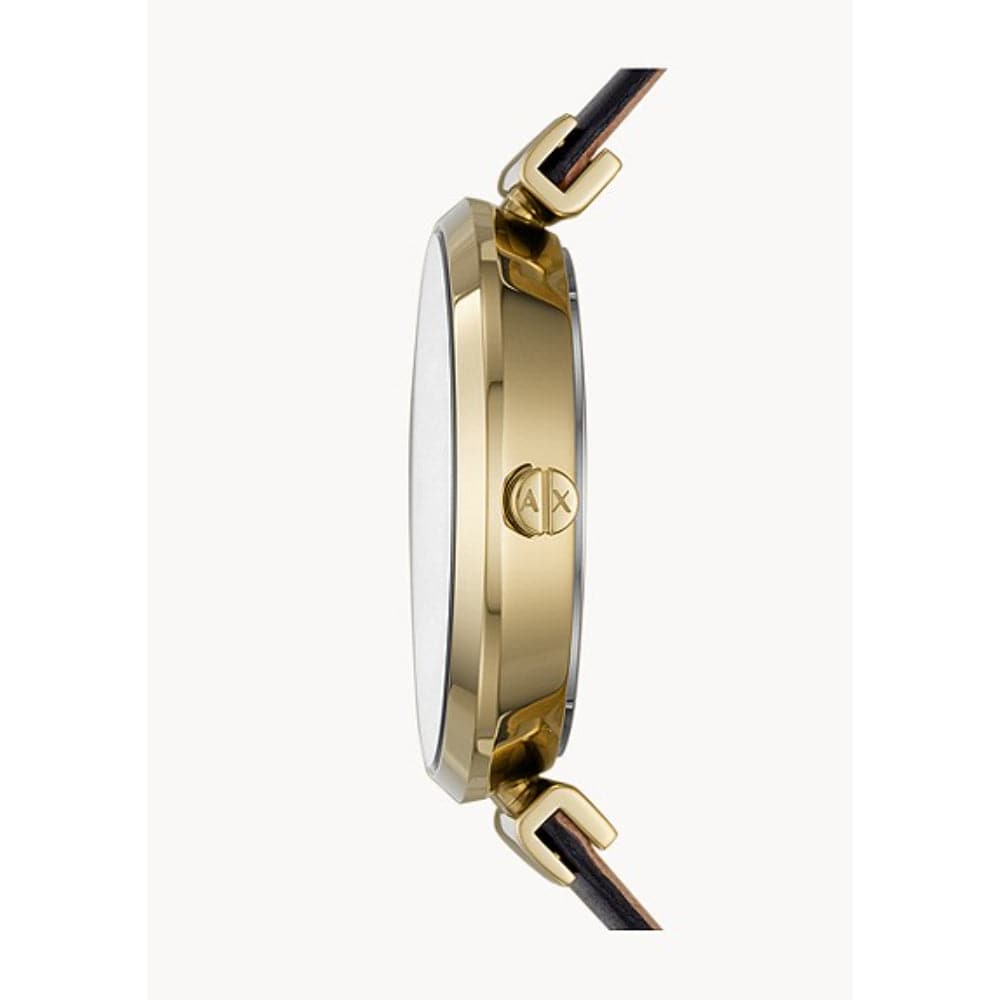 Armani Exchange Zoe AX5903 Women's Watch - Luxury Stainless Steel Fashion Watch with Date Window, Perfect for Business, Party & Everyday Wear