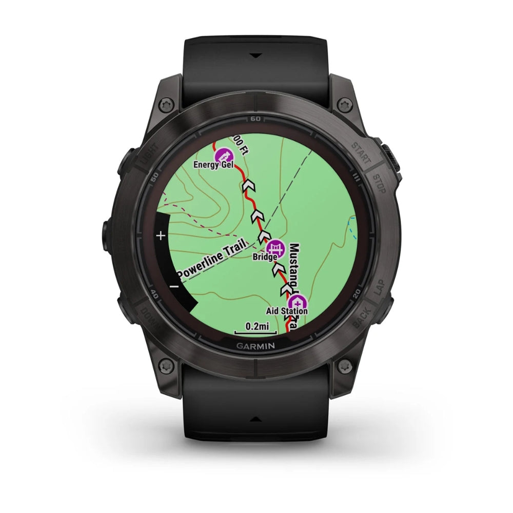 Garmin Fenix 7X Pro Solar Sapphire Smartwatch with GPS, ECG & Solar Charging - Premium Multisport GPS Watch for Running, Hiking, Swimming & Outdoor Adventures