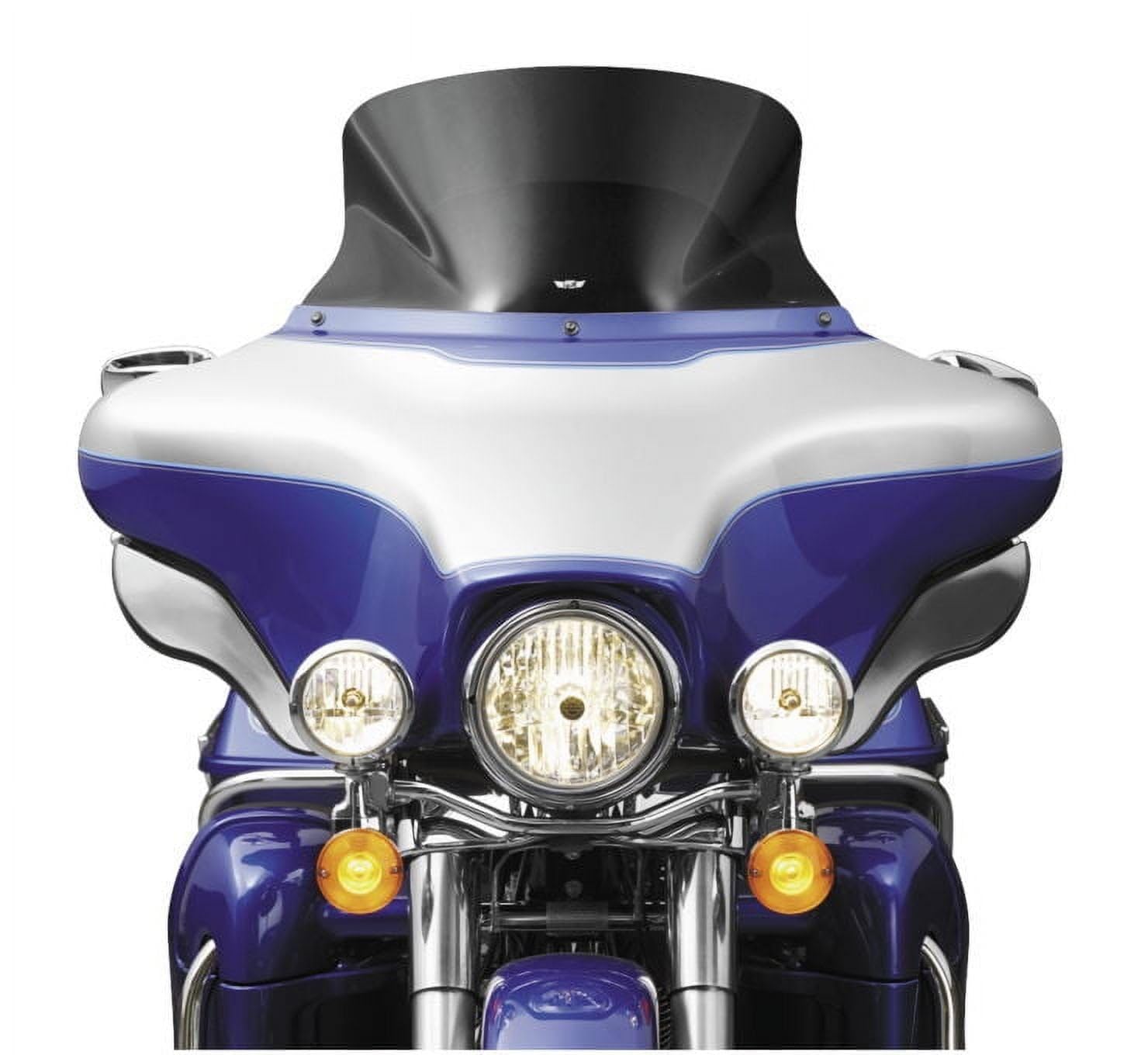 National Cycle VStream Dark Tint Motorcycle Windshield for 1996-2009 Harley Davidson FLHT/I Electra Glide Standard & Low Models (N20404) - Reduce Wind Noise & Fatigue on Long Rides