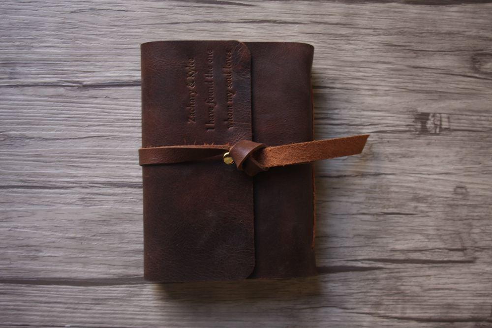 Handmade Dark Brown Leather Sketchbook - Premium Leather Journal for Artists & Writers - Perfect for Drawing, Note Taking & Travel Journaling