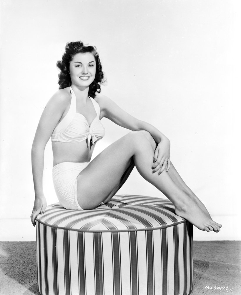 Vintage Esther Williams White Lingerie Photo Print (8x10) - Classic Hollywood Glamour Wall Art for Bedroom, Living Room & Home Theater Decor