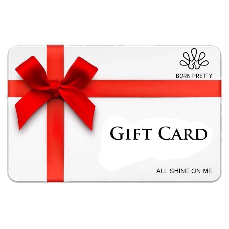 BORN PRETTY Gift Card - Perfect for Birthday, Anniversary & Holiday Gifts | Online Beauty & Nail Art Shopping Voucher