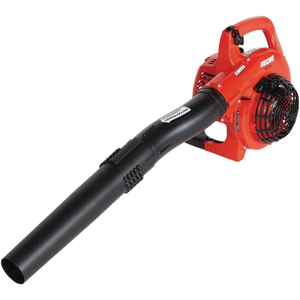 Echo ES-250 25.4cc 2-Stroke Gas Powered Leaf Blower & Mulcher - Powerful Yard Cleanup for Leaves, Grass Clippings & Debris | Perfect for Home Lawn Care, Landscaping & Fall Cleanup