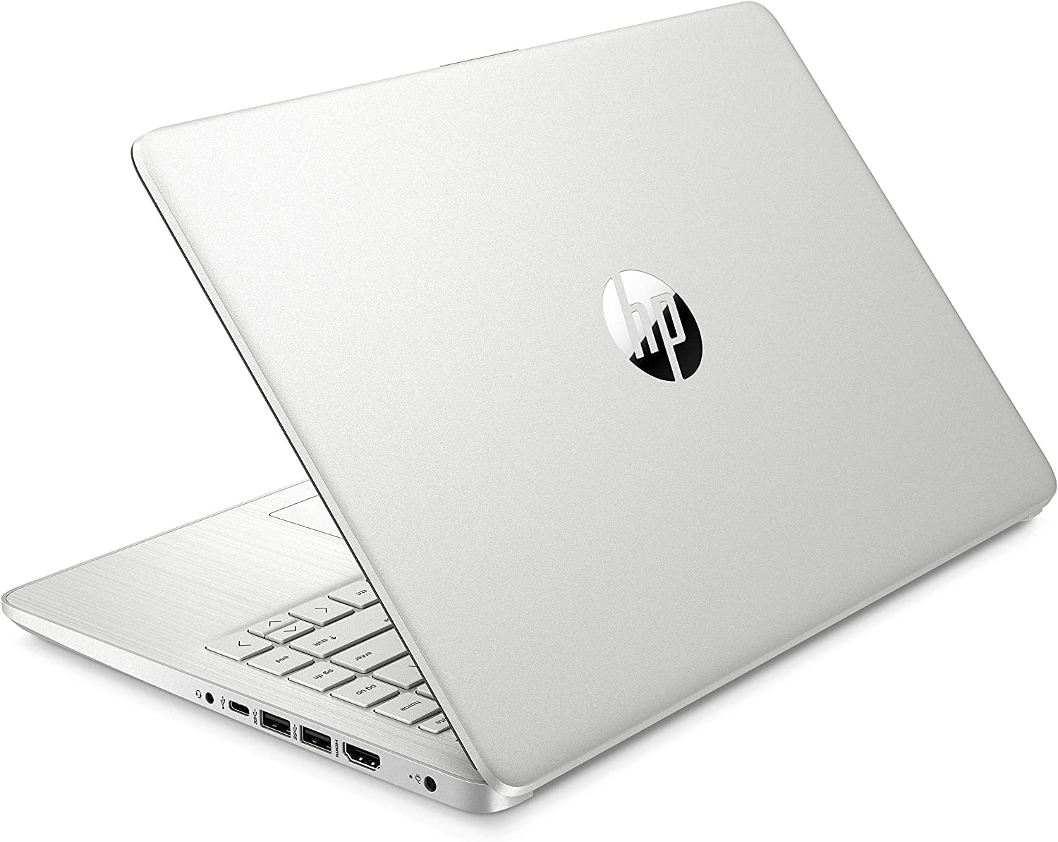 HP 14-DQ2010CA 14 Inch Laptop - Intel Pentium Gold 7505, 4GB DDR4 RAM, 128GB SSD, Full HD Display, Windows 10 Home (Renewed) | Lightweight Portable Computer for Students, Remote Work & Home Office Use