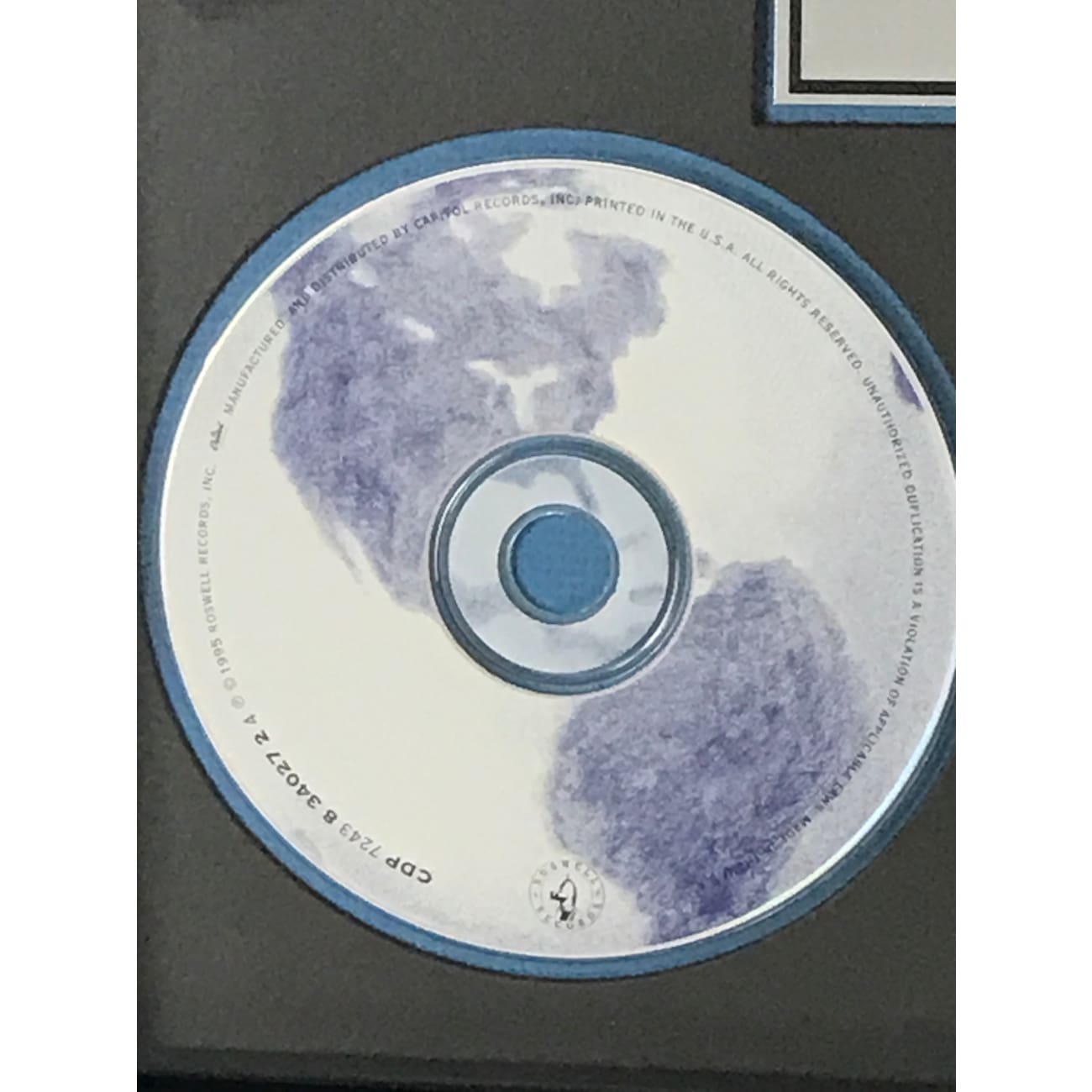 Foo Fighters Debut RIAA Platinum Album Award - Certified Music Collectible for Fans & Display