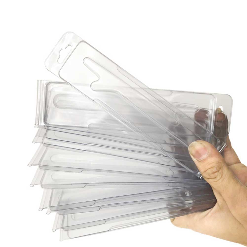 20-Piece Clear Plastic Eyelash Tweezer Storage Case Box - Lash Tweezer Organizer for Salon, Travel & Professional Makeup Artists - Durable Tweezer Holder for Beauty Tools & Accessories