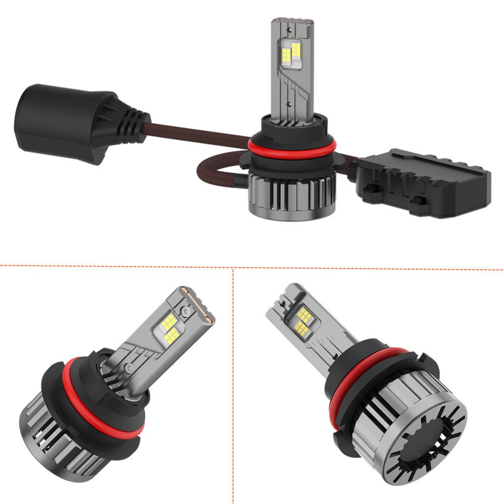 NCP 9004 HB1 CANBus LED Headlight Bulbs - Dual High Low Beam for Cars, Trucks & SUVs - Plug & Play Upgrade for Brighter, Energy-Efficient Lighting - Perfect for Night Driving & Off-Road Adventures