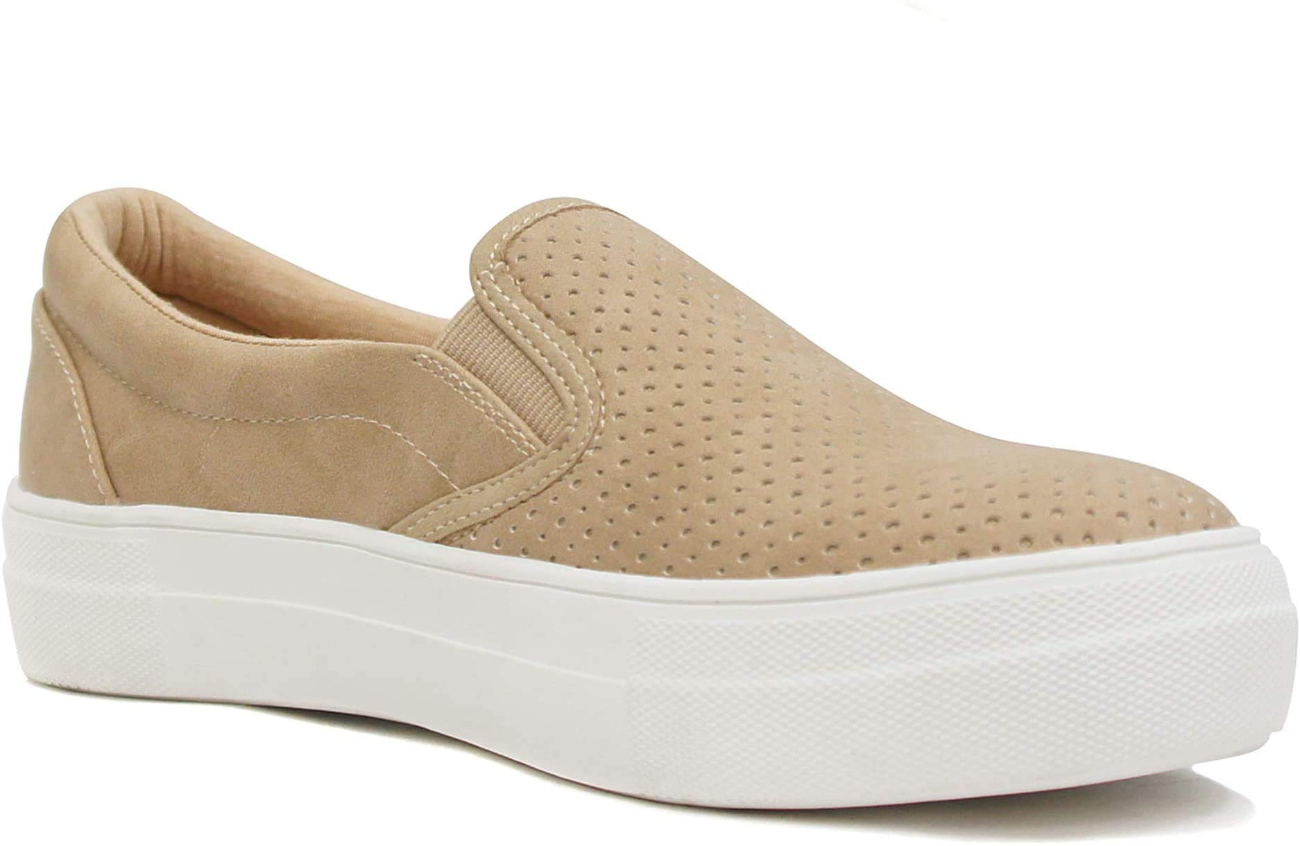 Comfortable Women's Slip-On Loafers with Memory Foam - Casual Sneakers for Work, Travel & Everyday Wear