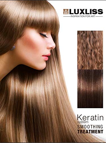 Professional Keratin Smoothing Treatment & Daily Care Shampoo Conditioner Set - Hair Straightening, Smoothing & Repair for Frizz-Free Results - Perfect for Salon-Quality Hair at Home