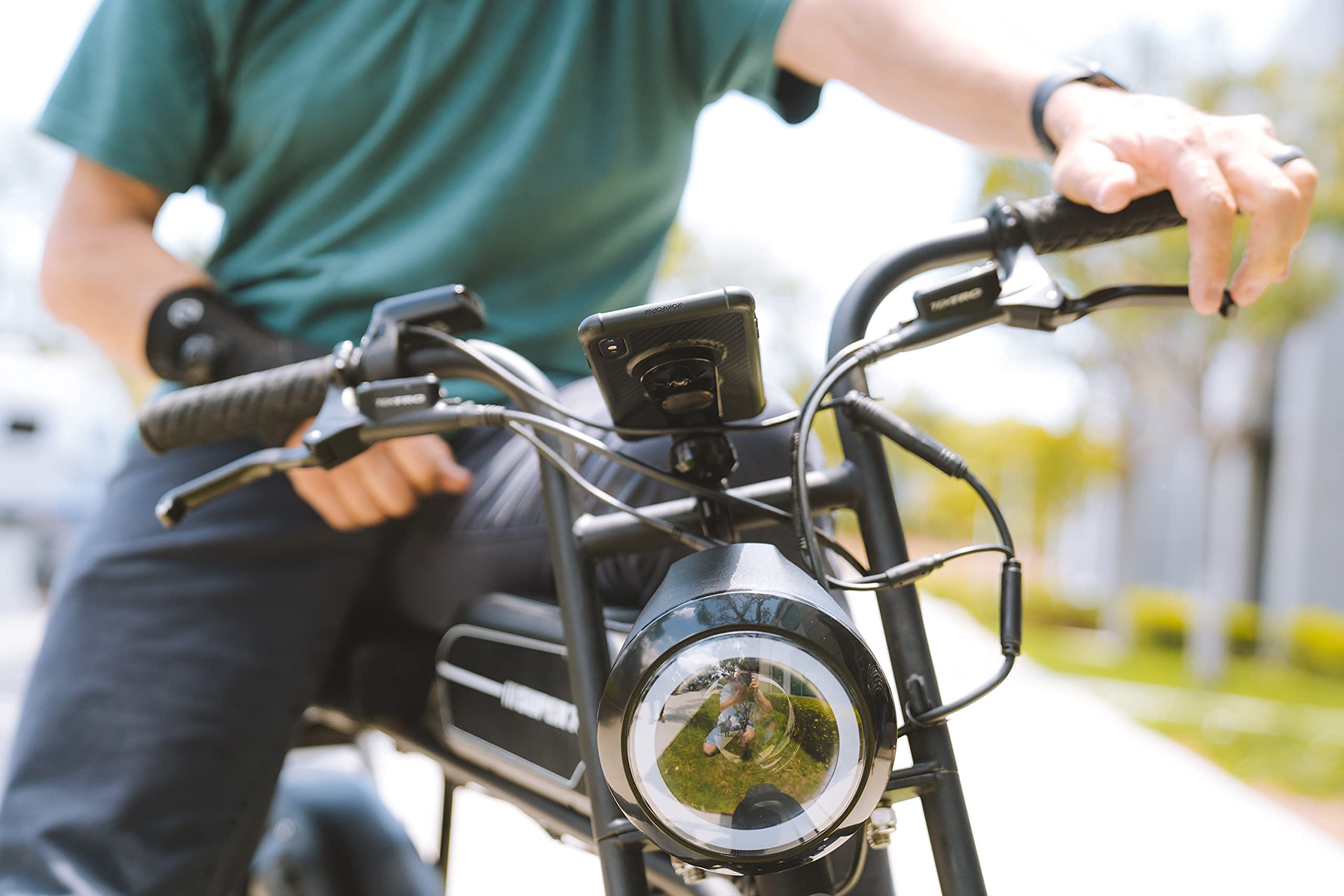 Rokform iPhone 11 Pro Max Rugged Case with Motorcycle Handlebar Mount - Durable Protection for Outdoor Adventures & Commuting