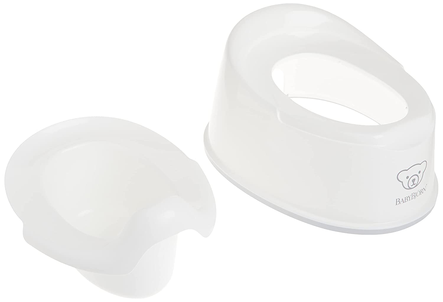 Baby Bjorn Smart Potty - Toddler Training Toilet with Splash Guard & Easy Clean Design | Perfect for Home, Travel & Daycare Use