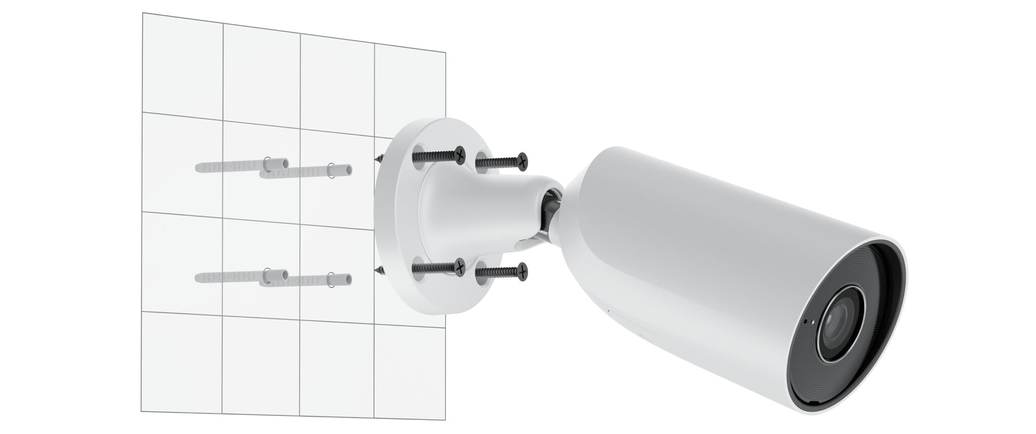 5MP Bullet Security Camera with IP66 Weatherproof - Outdoor/Indoor Surveillance for Home, Business & Night Vision Monitoring