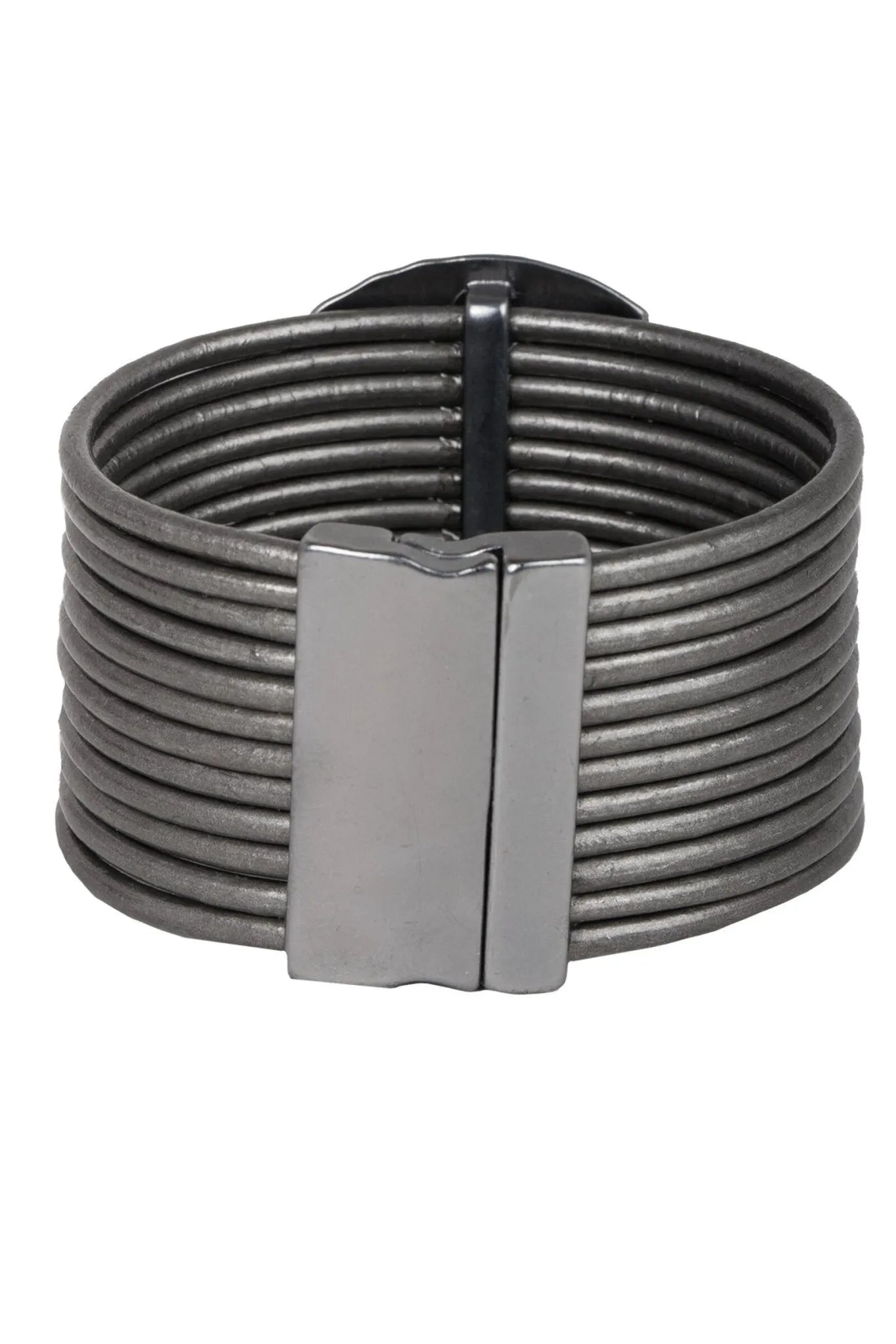 Slash Leather Bracelet for Men & Women - Genuine Leather Adjustable Wristband - Perfect for Casual Wear, Gifts & Everyday Fashion Accessories
