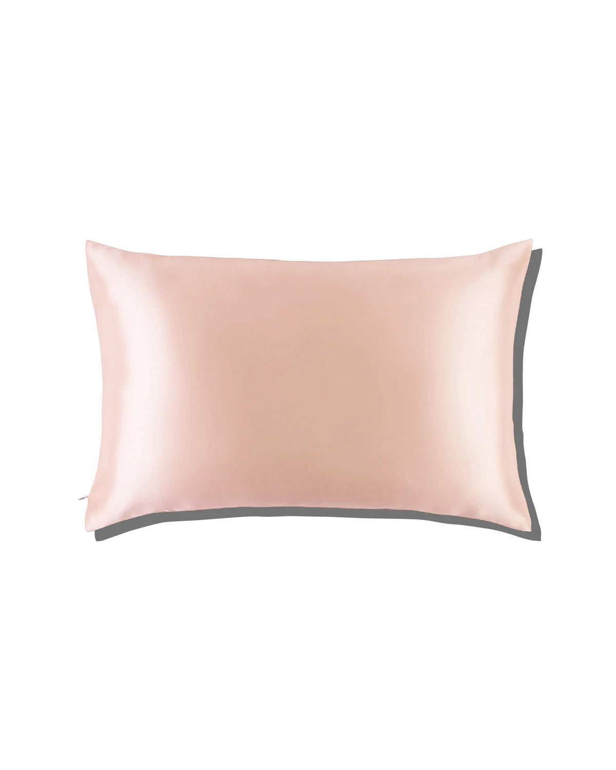 19 Momme Zippered Silk Pillowcase for Hair & Skin Care - Luxury Single Sided Silk Pillow Cover for Women & Men, Perfect for Beauty Sleep, Travel & Home Use