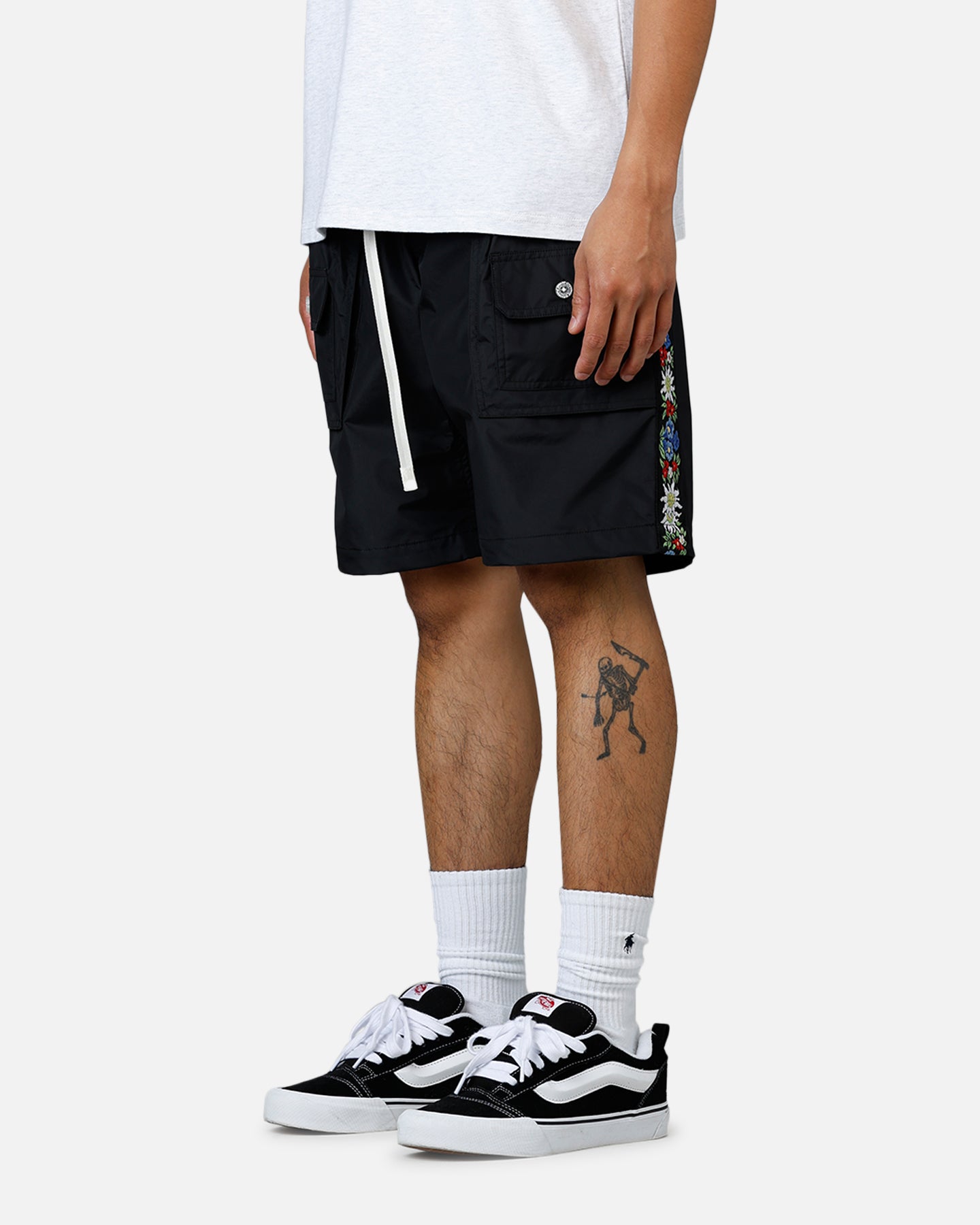 ABC Men's Lightweight Taffeta Spring Shorts - Breathable Quick-Dry Casual Shorts for Outdoor Activities, Travel & Gym - Black