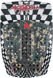 Astrodeck 123 Nathan Fletcher Traction Camo Skateboard Grip Tape - High-Performance Non-Slip Deck Grip for Skateboards, Longboards & Cruisers - Perfect for Street Skating, Park Riding & Commuting