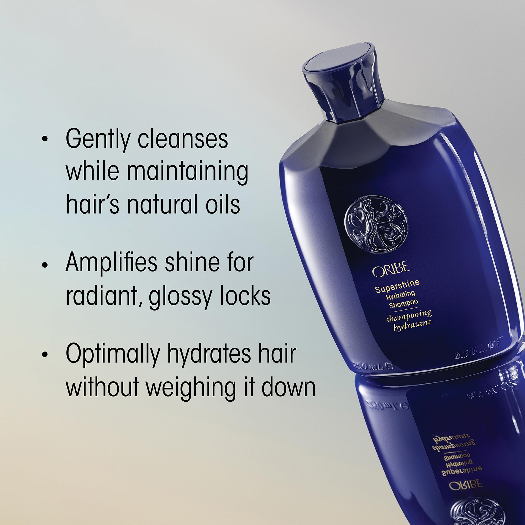 ORIBE Supershine Moisturizing Shampoo for Dry & Damaged Hair - Hydrating & Shine Enhancing Hair Care for Salon-Quality Results at Home | Perfect for Daily Use & Color-Treated Hair