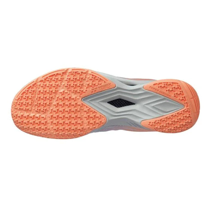 Yonex Aerus Z2 Women's Badminton Shoes - Lightweight & Breathable Court Shoes for Women in Coral | Perfect for Indoor Badminton, Tennis & Volleyball Games