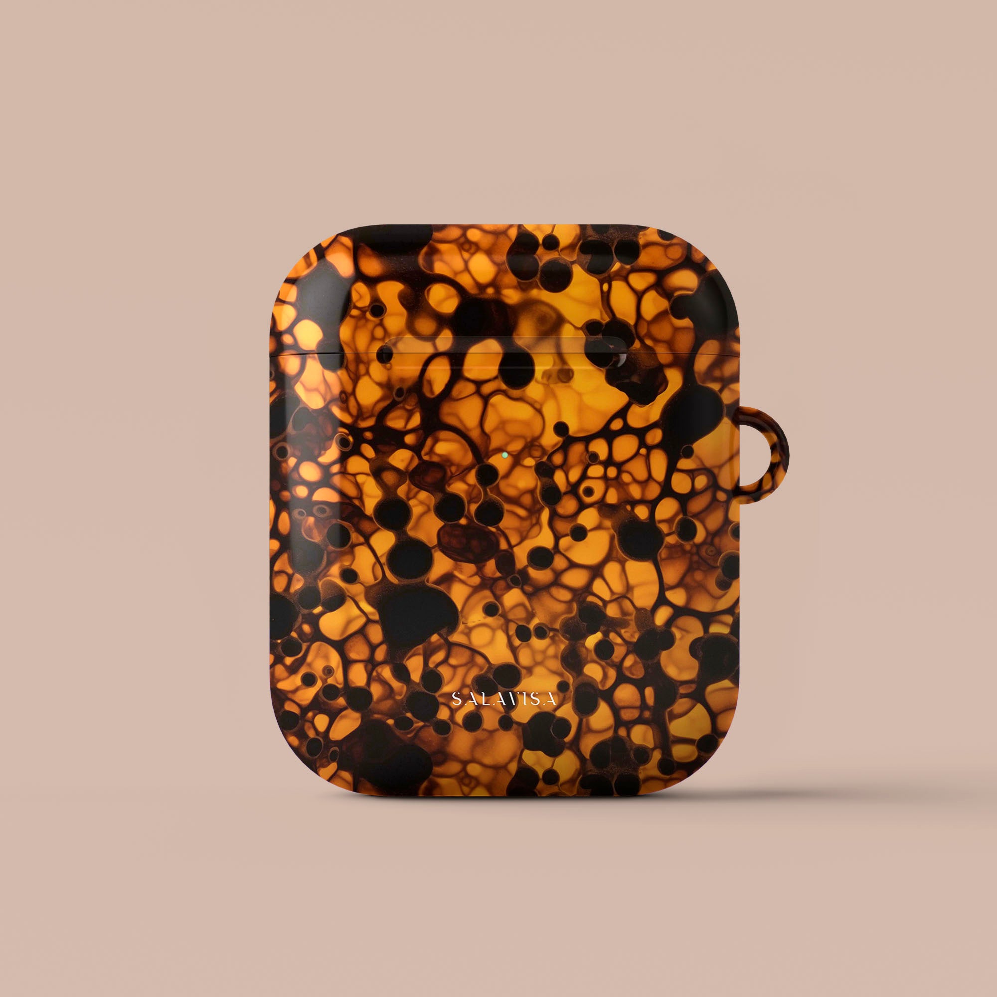 Premium Dark Amber AirPods Pro Case - Shockproof Protective Cover with Wireless Charging for Apple AirPods 1/2/3 - Perfect for Gym, Travel & Everyday Use