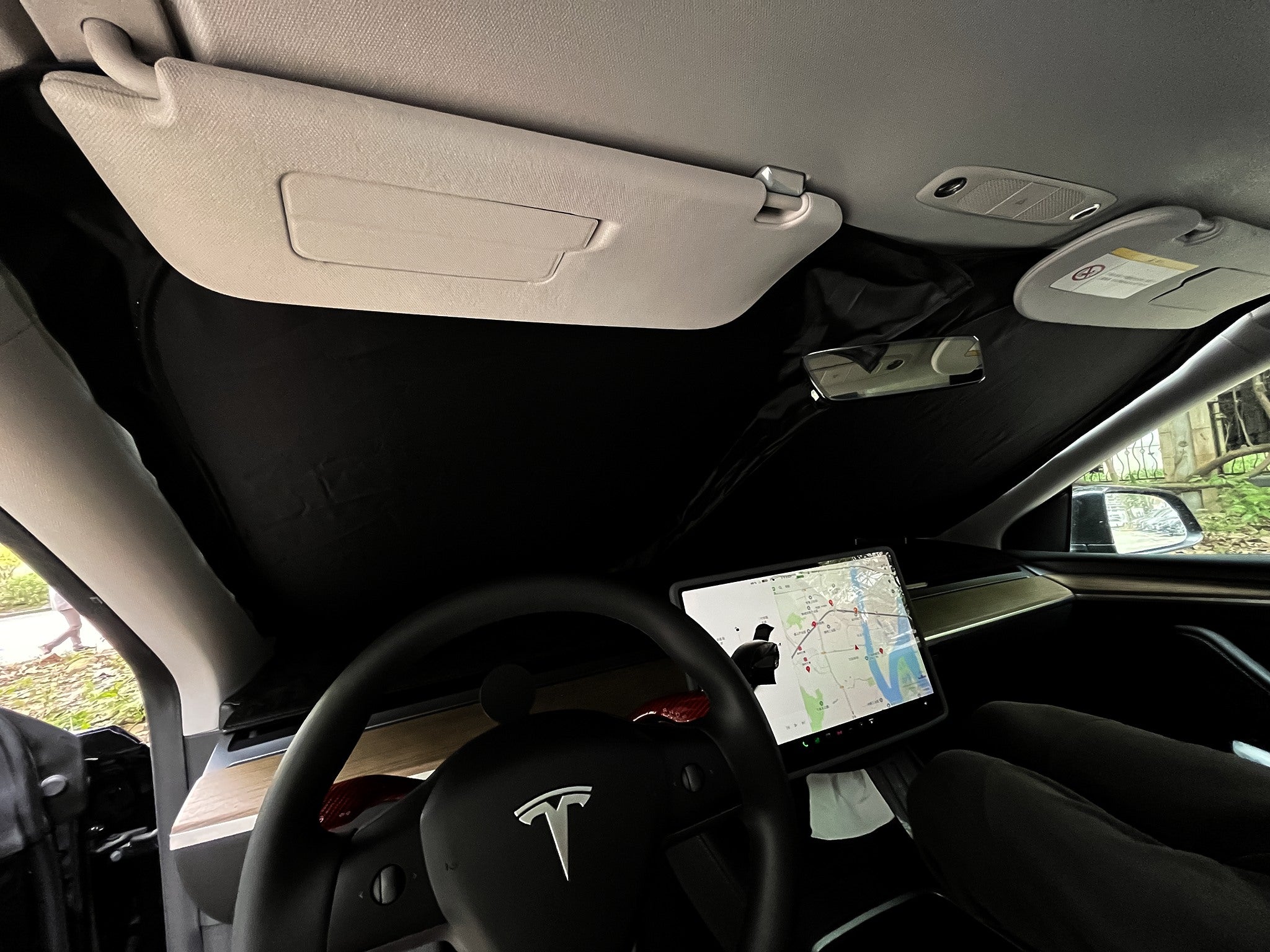Tesla Model Y / 3 Side Window Sunshades (2017-2025) - UV Protection & Privacy Shield for Car Windows | Perfect for Road Trips & Parking in Direct Sunlight