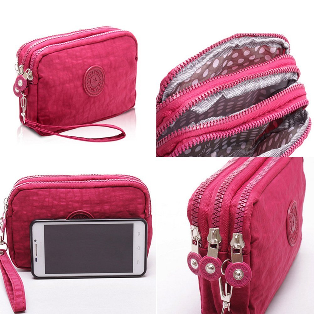 Stylish Women's Wristlet Clutch Bag - Small Crossbody Phone Purse with Card Slots & Key Holder - Perfect for Parties, Weddings, Night Out and Everyday Use