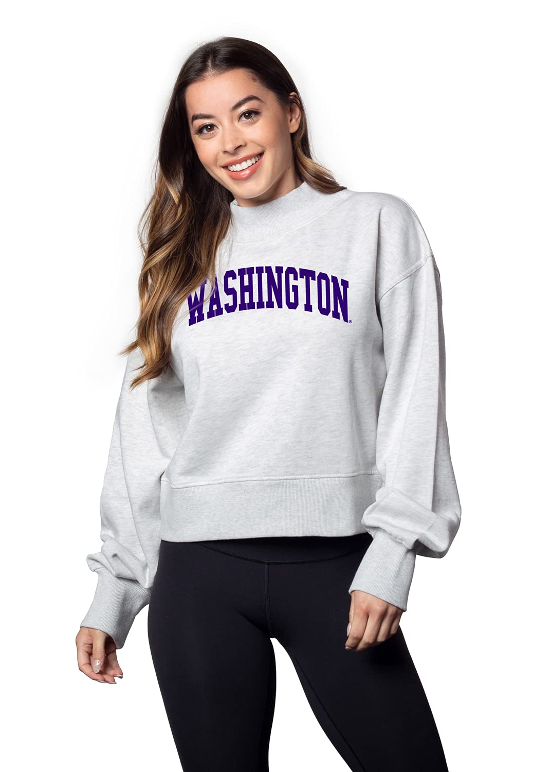 Chicka-D Women's Haily Sweatshirt - Cozy Fleece Pullover for Casual Wear, Lounge & Fall Outfits | Soft Comfortable Long Sleeve Top for Everyday Use