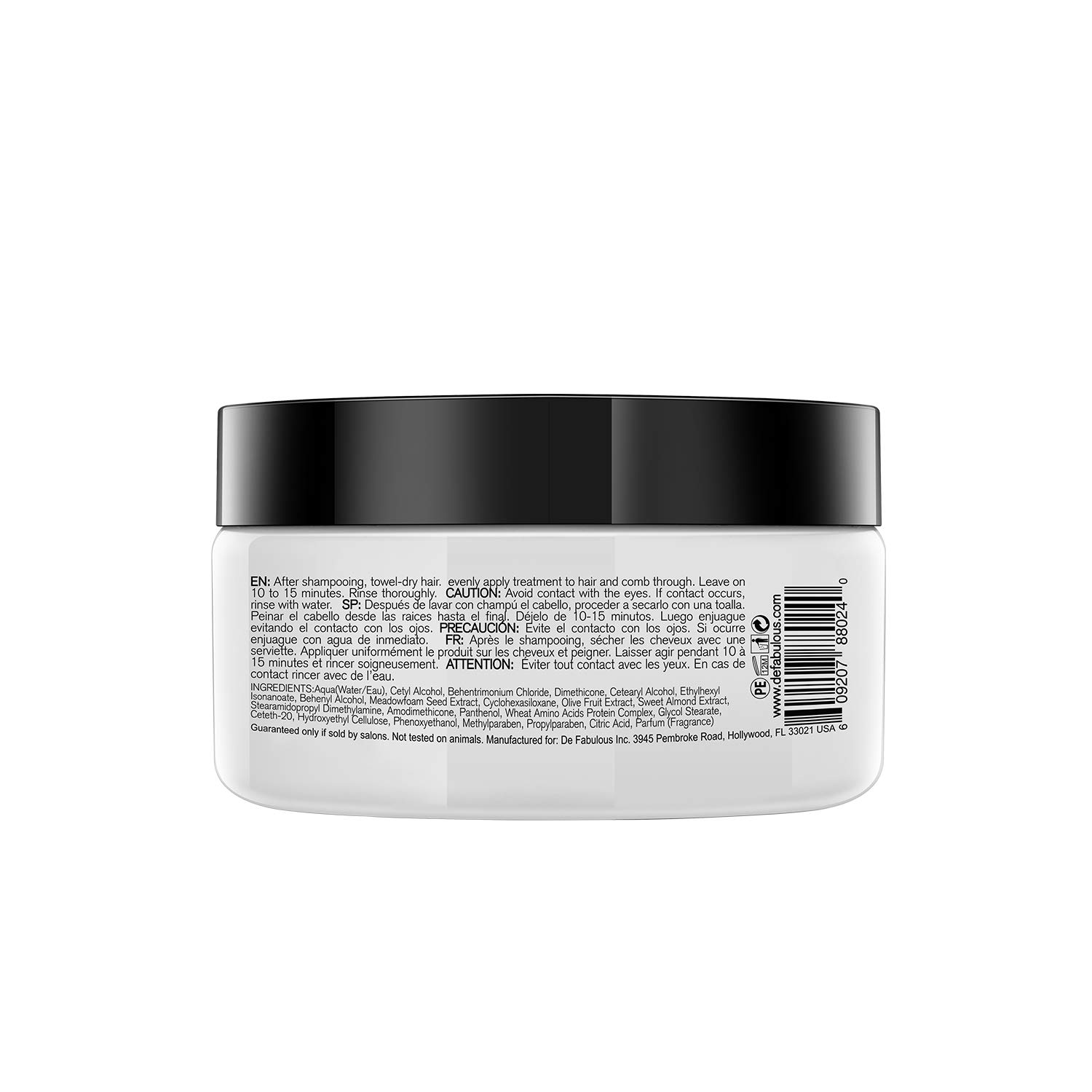 De Fabulous Reviver Hair Repair Treatment - 8.5 oz Deep Conditioning Mask for Damaged Hair - Salon Quality Treatment for Dry, Brittle Hair at Home | Perfect for Post-Color Care & Weekly Hair Rejuvenation