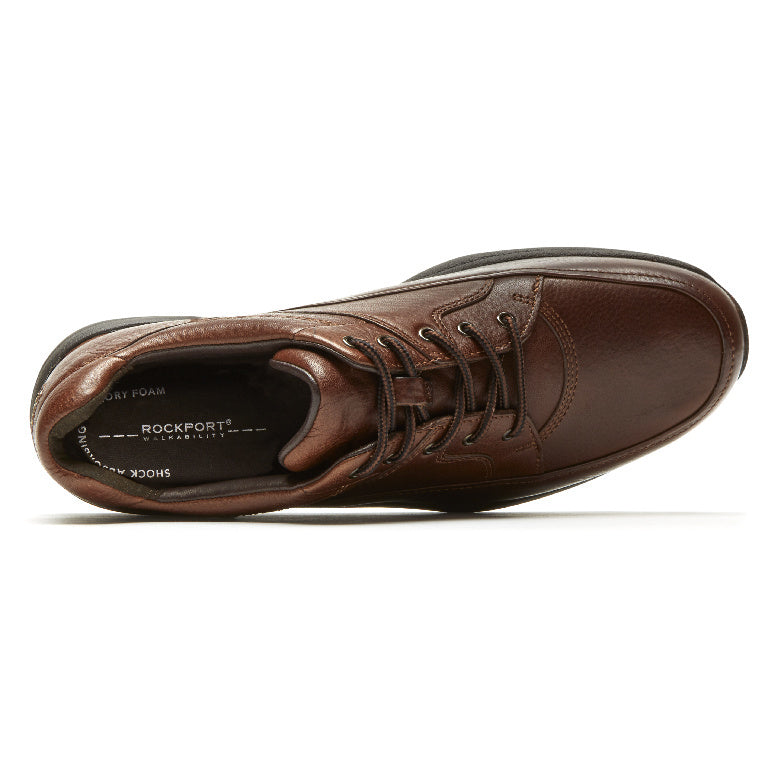 Men's Edge Hill 2 Lace to Toe Oxford Shoes - Classic Formal Dress Shoes for Business, Wedding & Office - Comfortable Leather Dress Shoes for Men