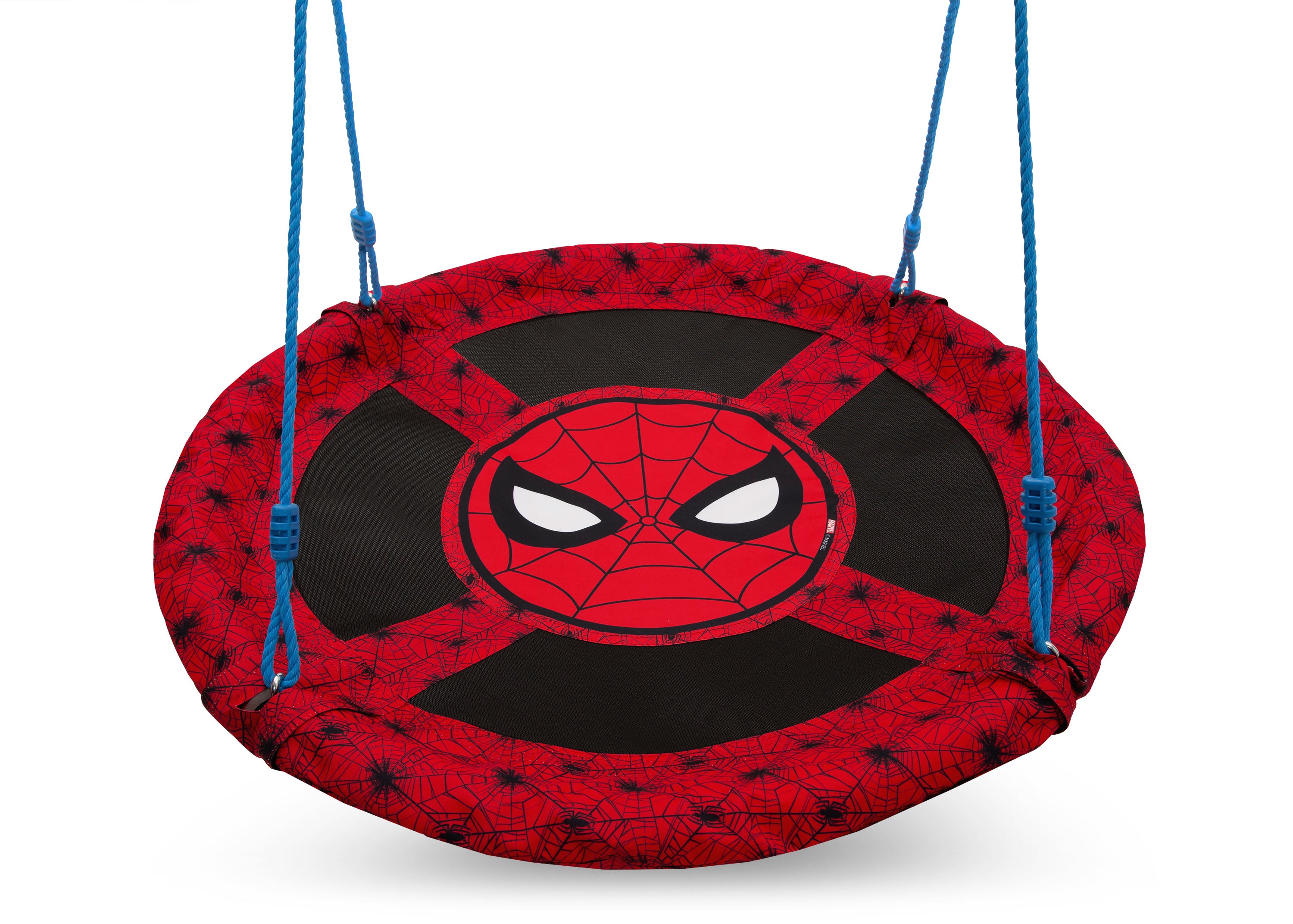 40 Inch Spider-Man Saucer Swing for Kids - Outdoor Play & Backyard Fun - Perfect for Swinging, Spinning & Relaxing
