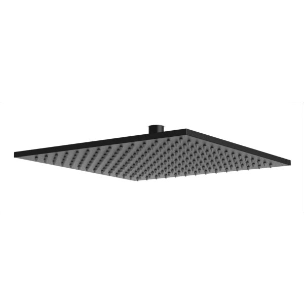 Square 12 Inch Rainfall Shower Head - High Pressure Luxury Bathroom Showerhead with Adjustable Angle for Spa-Like Relaxation at Home